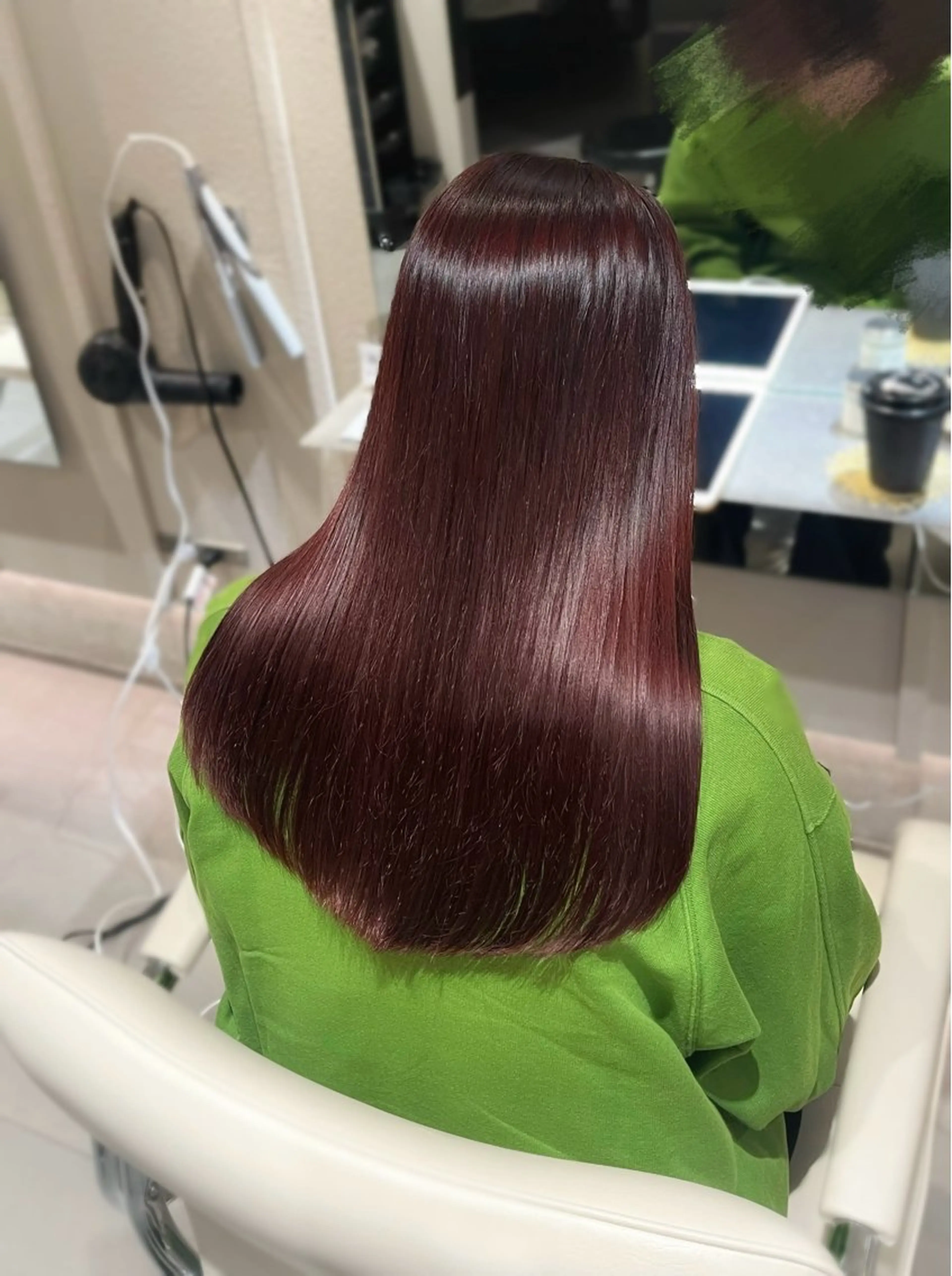 ロング カラー ヘアカラー トリートメント 艶髪カラー/ レイヤー/yuiのヘアスタイル