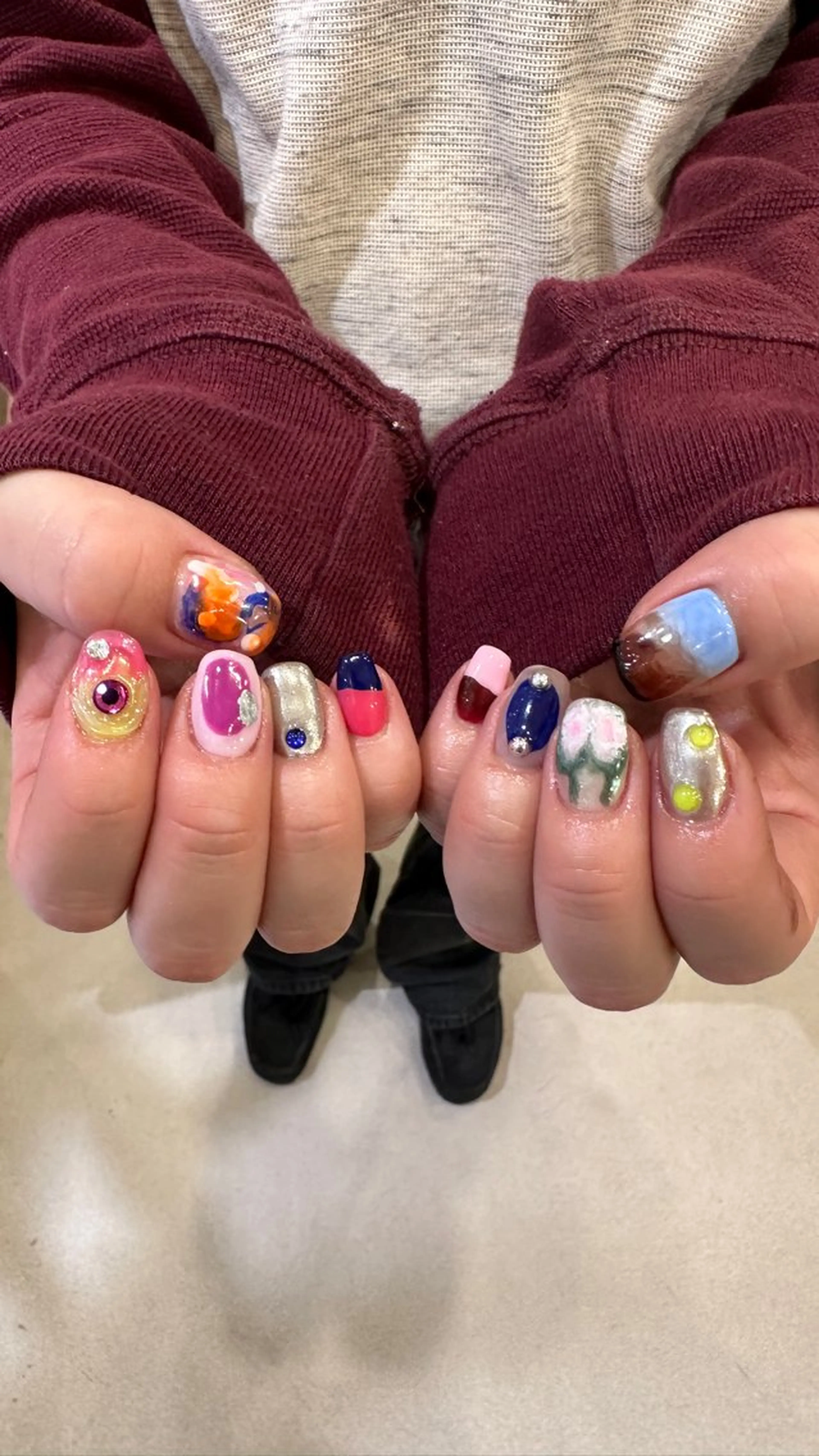 ネイル 🎶個性派ネイル💅 /Komachi❤️のネイルデザイン