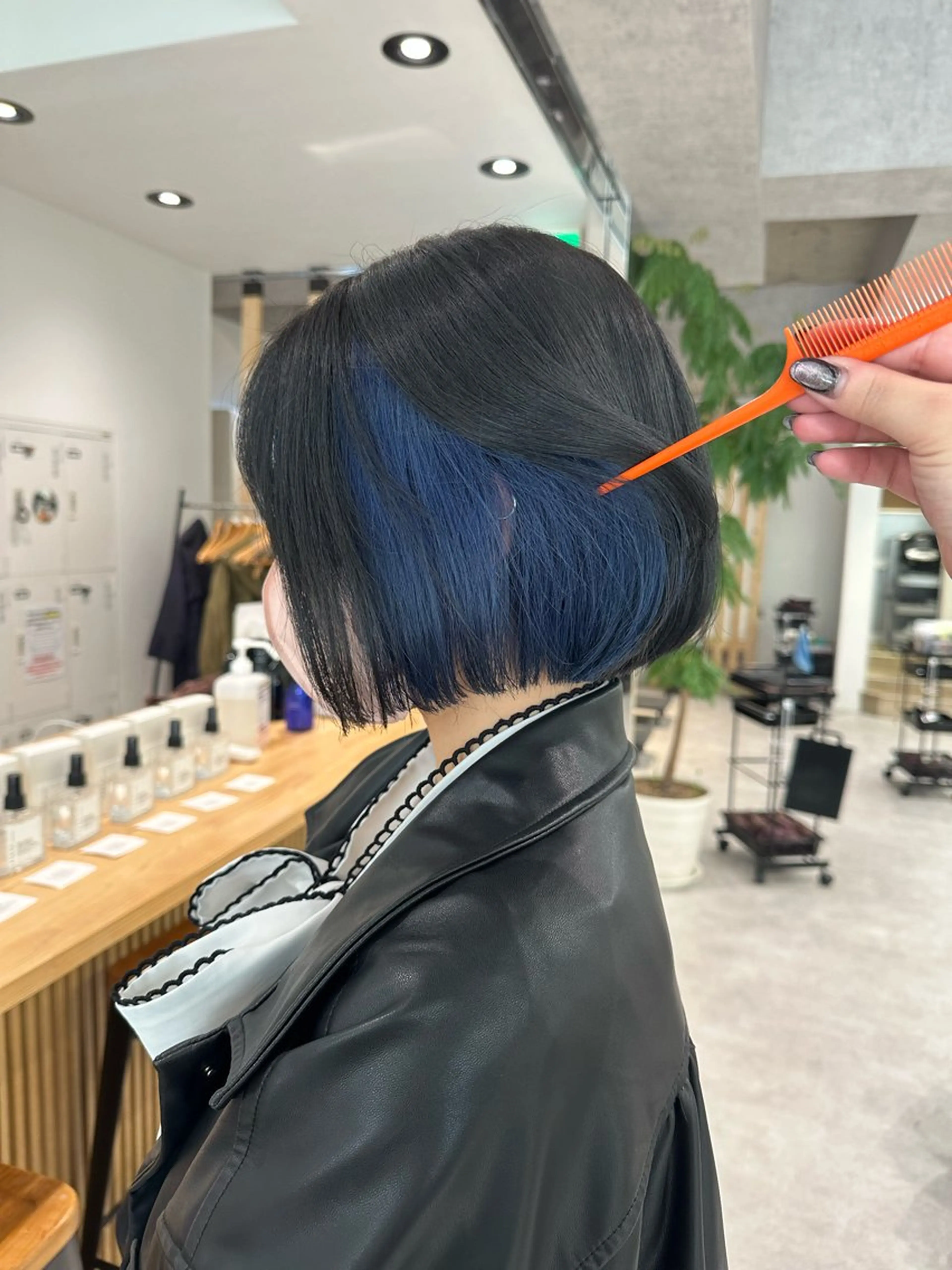 ミディアム omocha umiのヘアスタイル