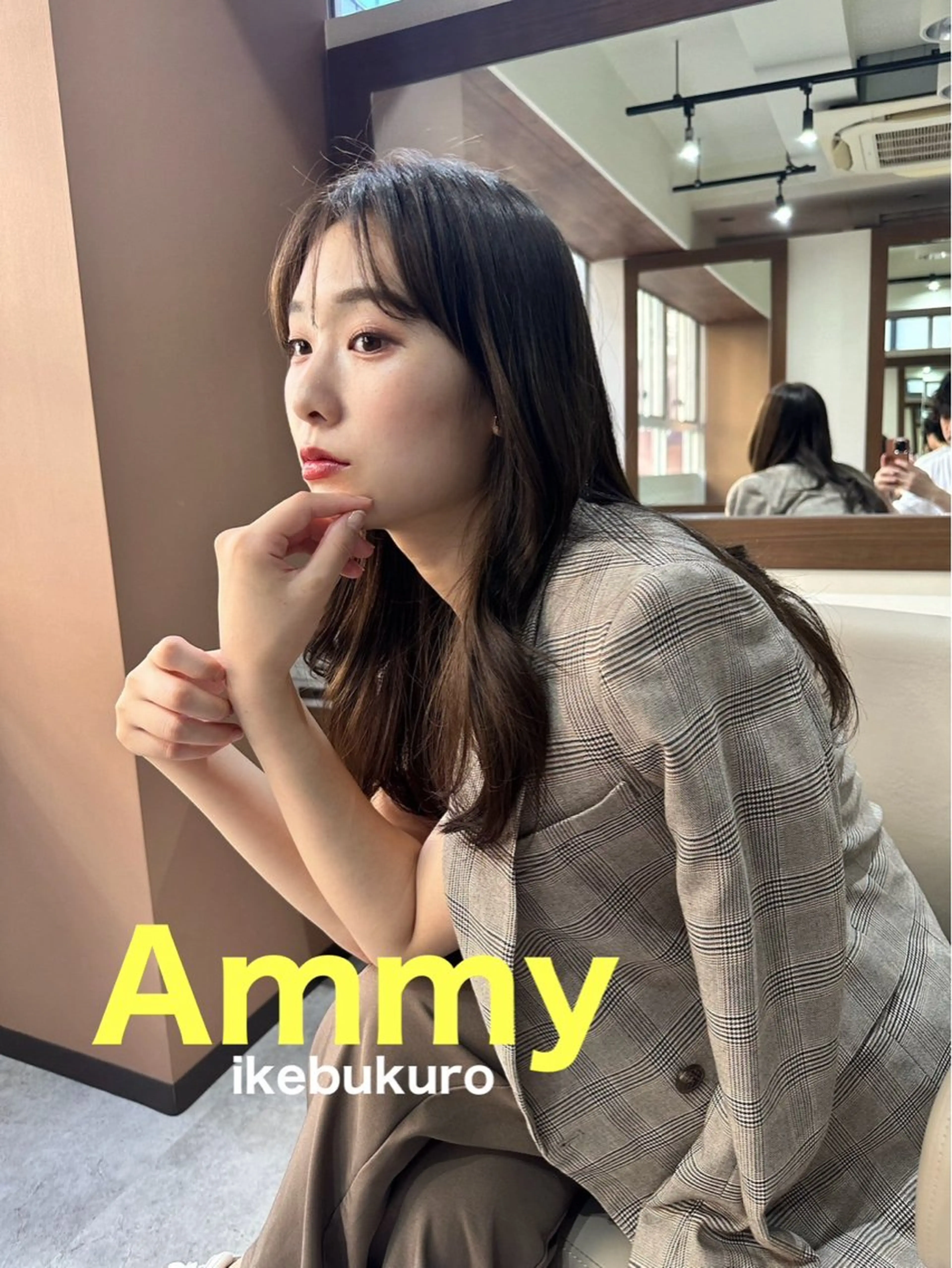 ロング 韓国風パーマ/ 韓国ヘア/大森千寛のヘアスタイル