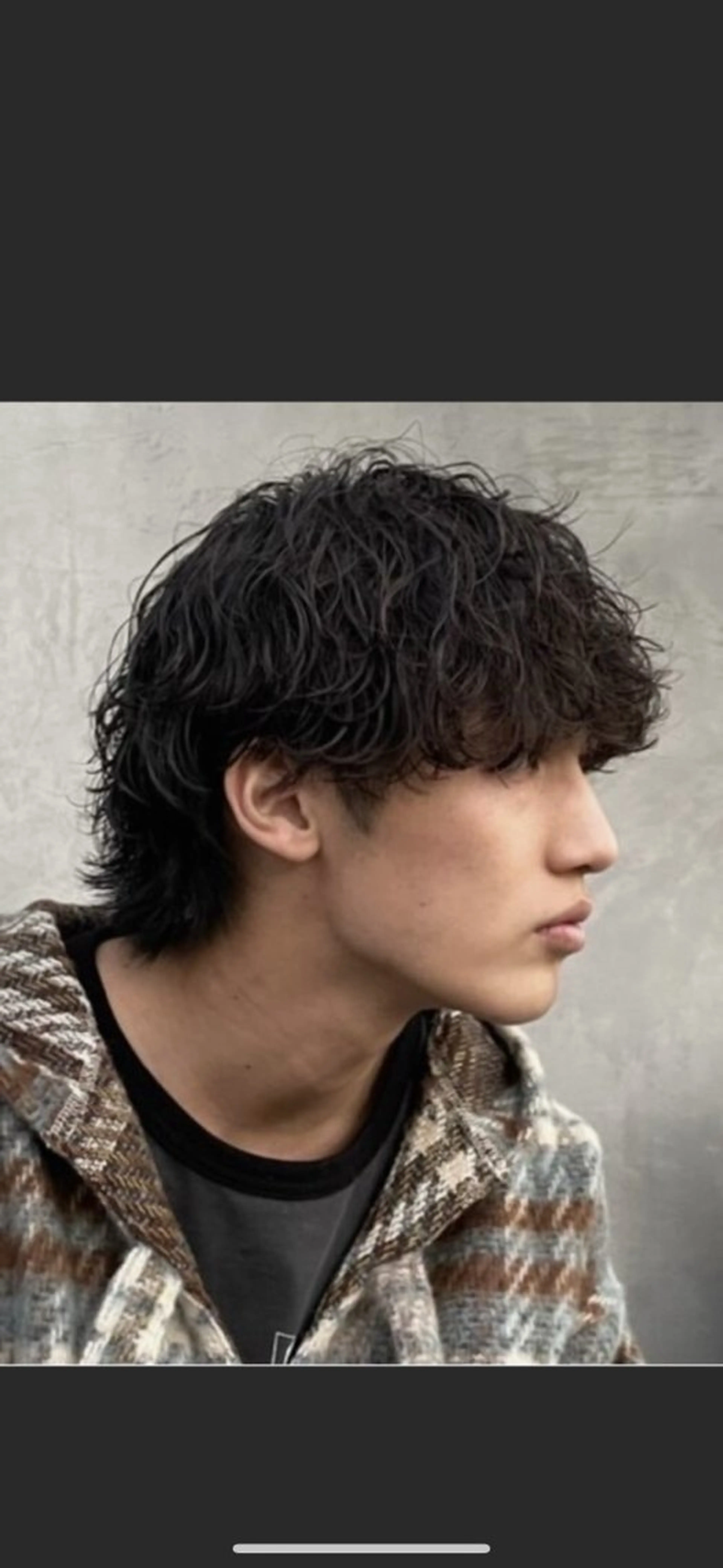 パーマ メンズ カット パーマ ☀️メンズパーマ☀️ /栄/濵﨑新成のヘアスタイル