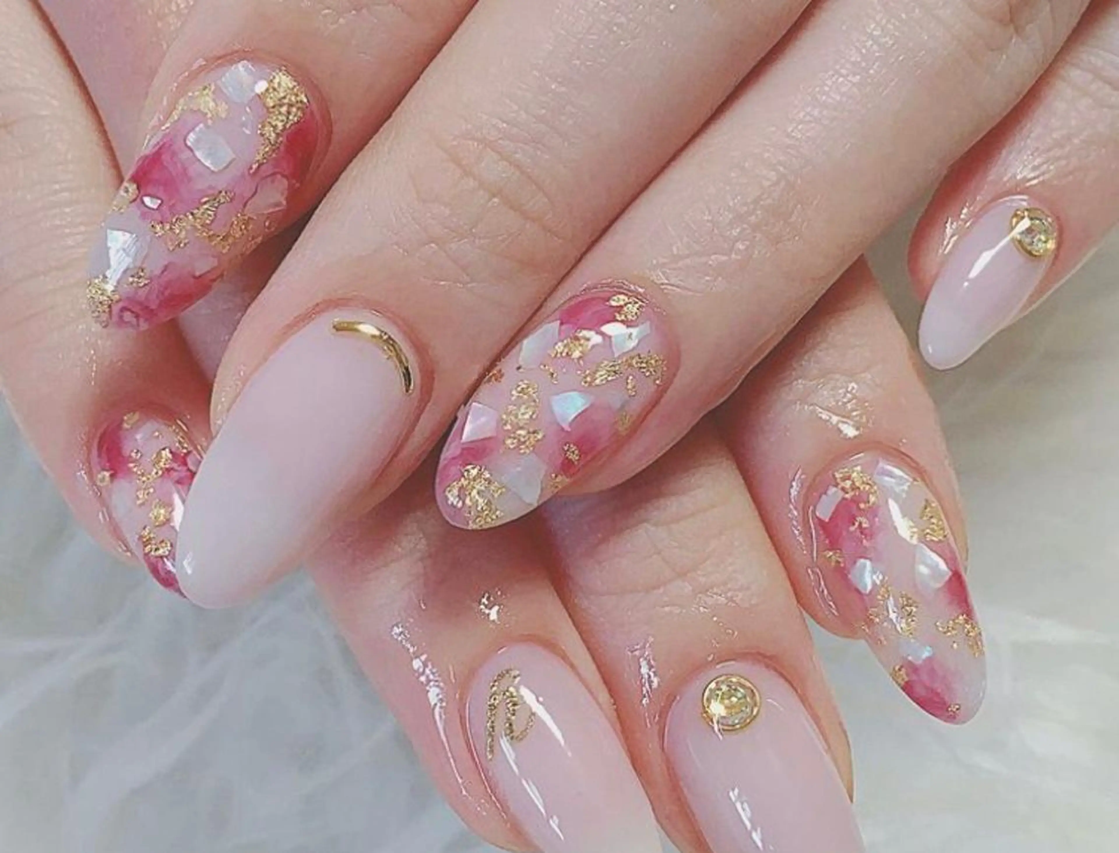 💐💐大人気!お得💓(ソフトジェルオフ込み)しっかり120分何でもやり放題!大いストーンやパツ、シール何でもつけ放題の写真