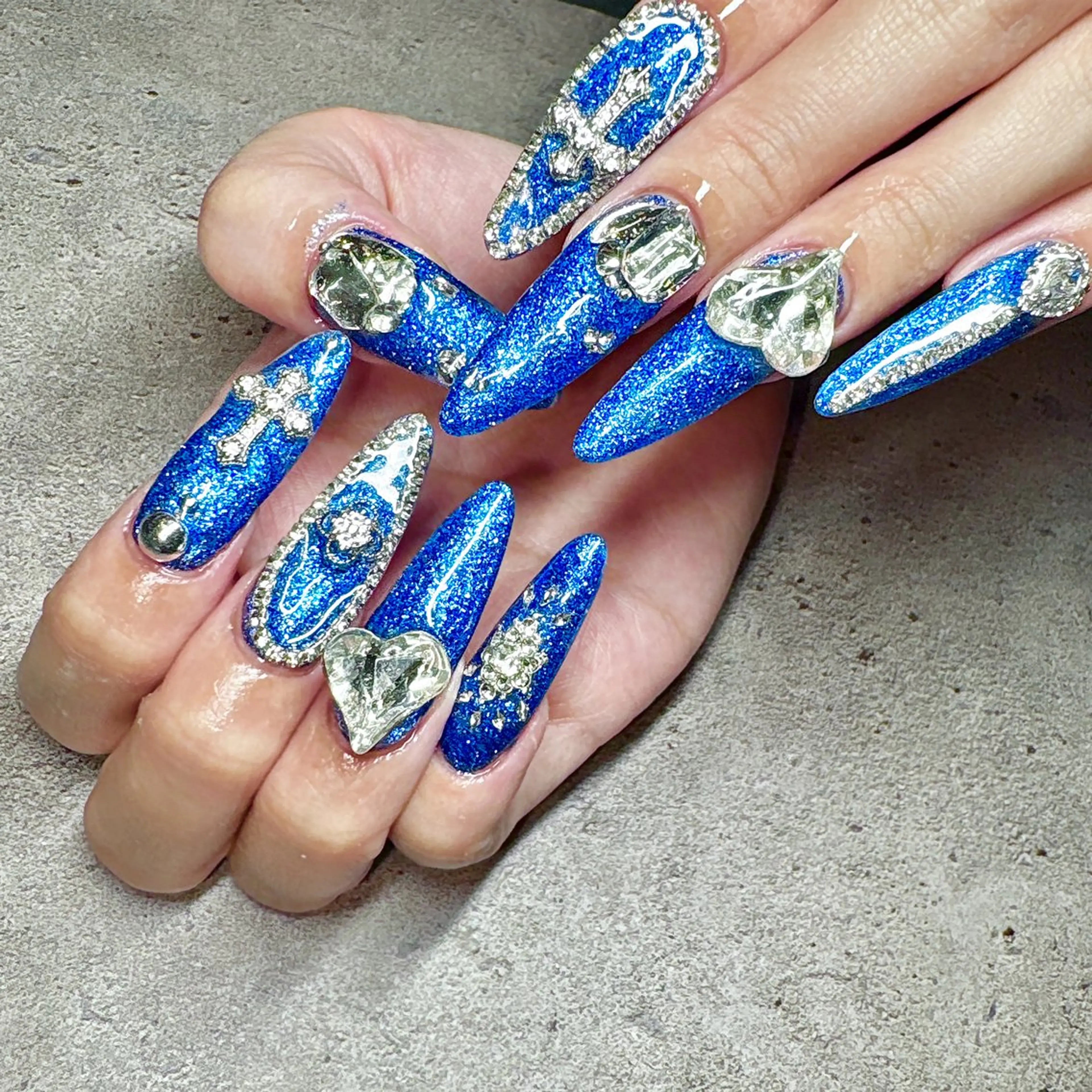 ネイル スカルプネイル しば まなみのネイルデザイン