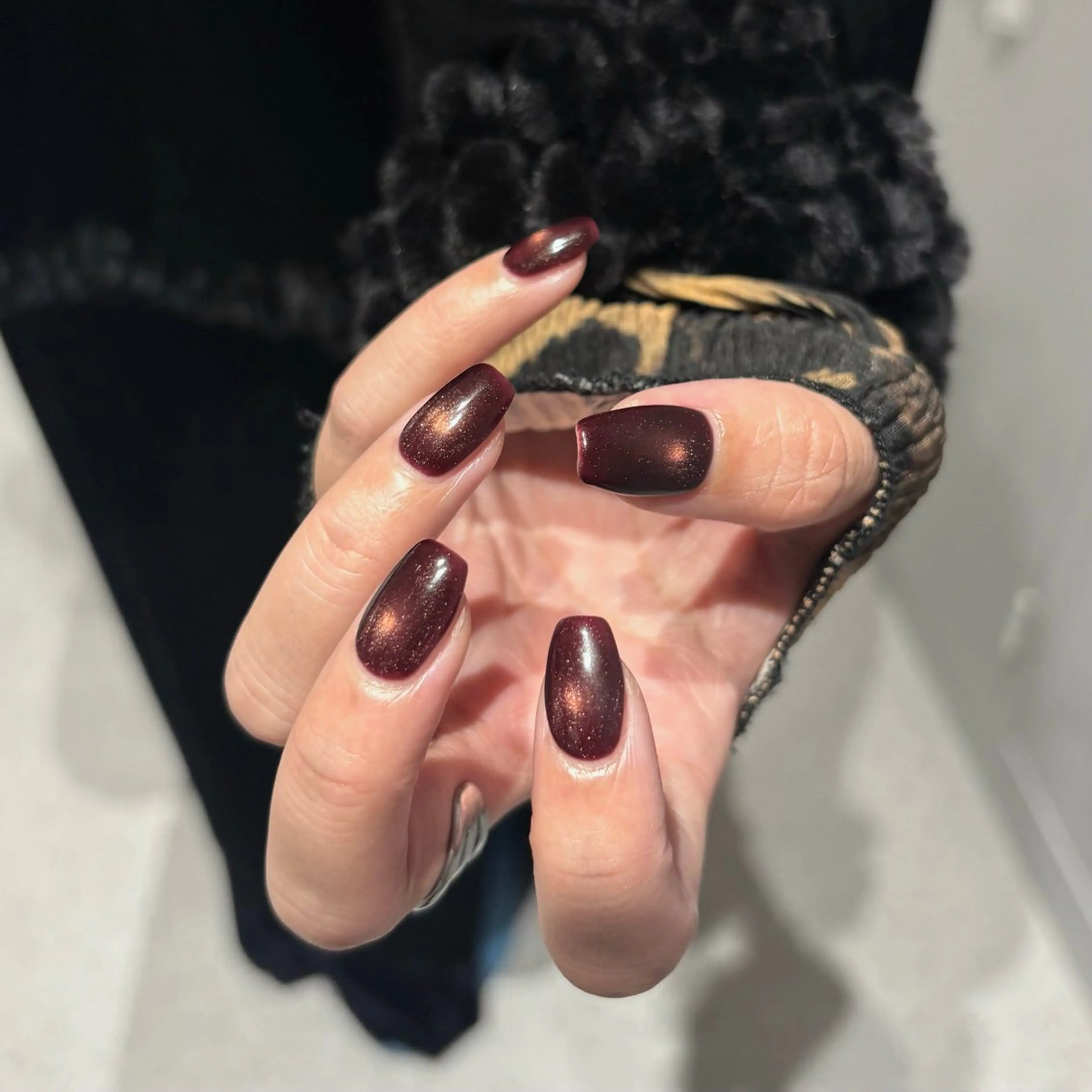 ミディアム ハンドネイル 星 みづきのネイルデザイン