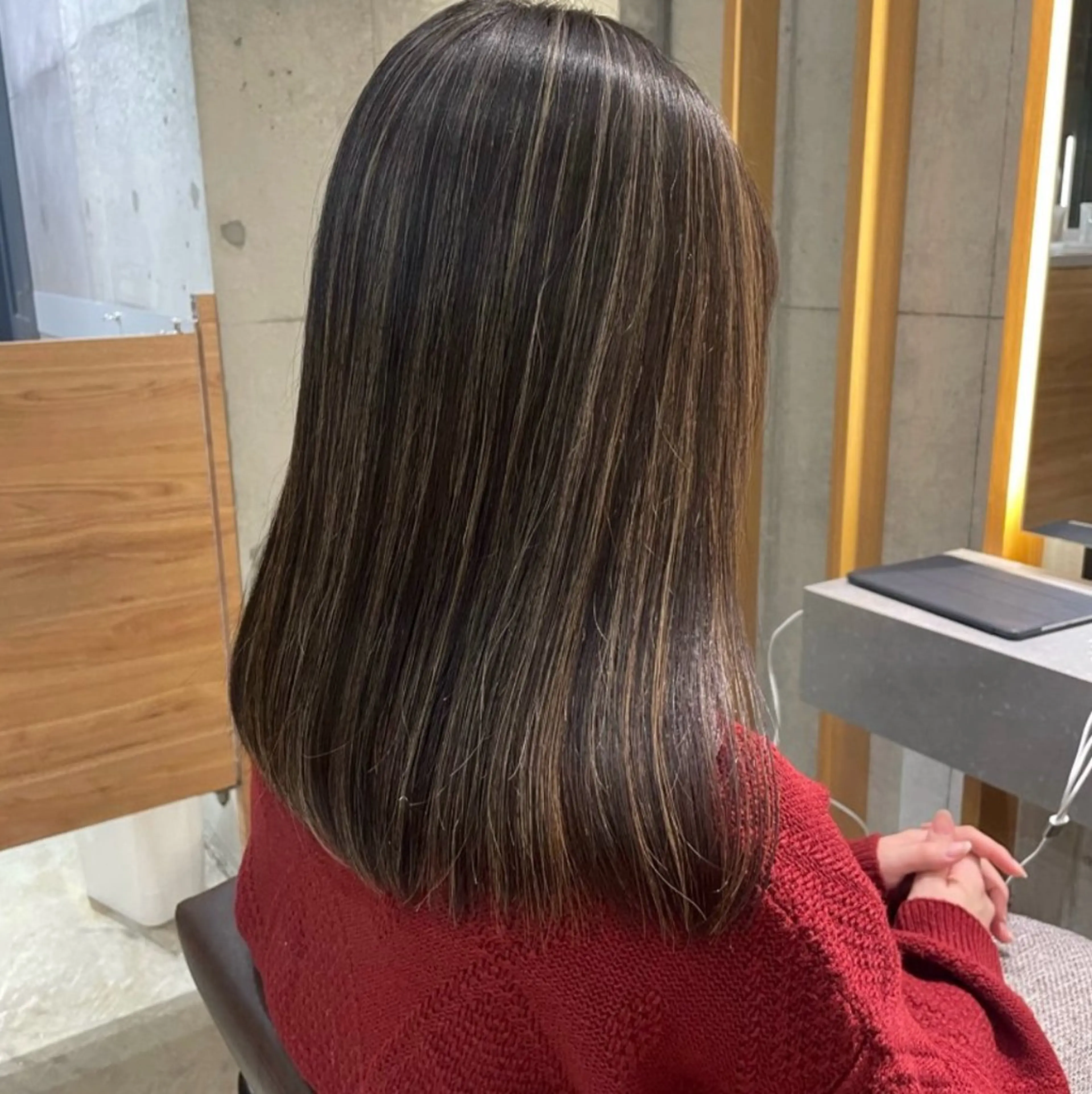 カラー ハイライトカラー Watanabe Maiのヘアスタイル