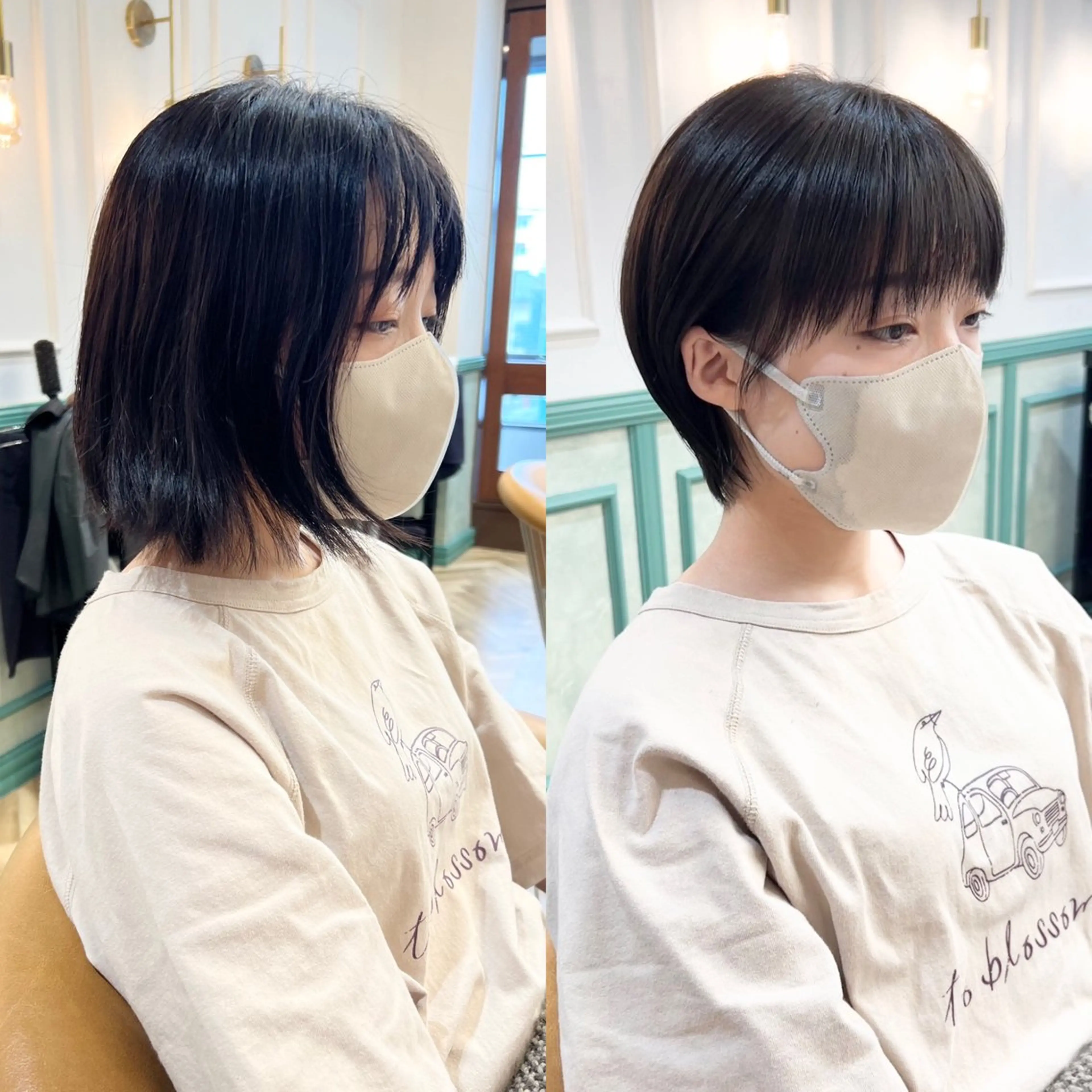 ショート 似合わせショート🌿 ボブ🫧 乾辺真悠子のヘアスタイル