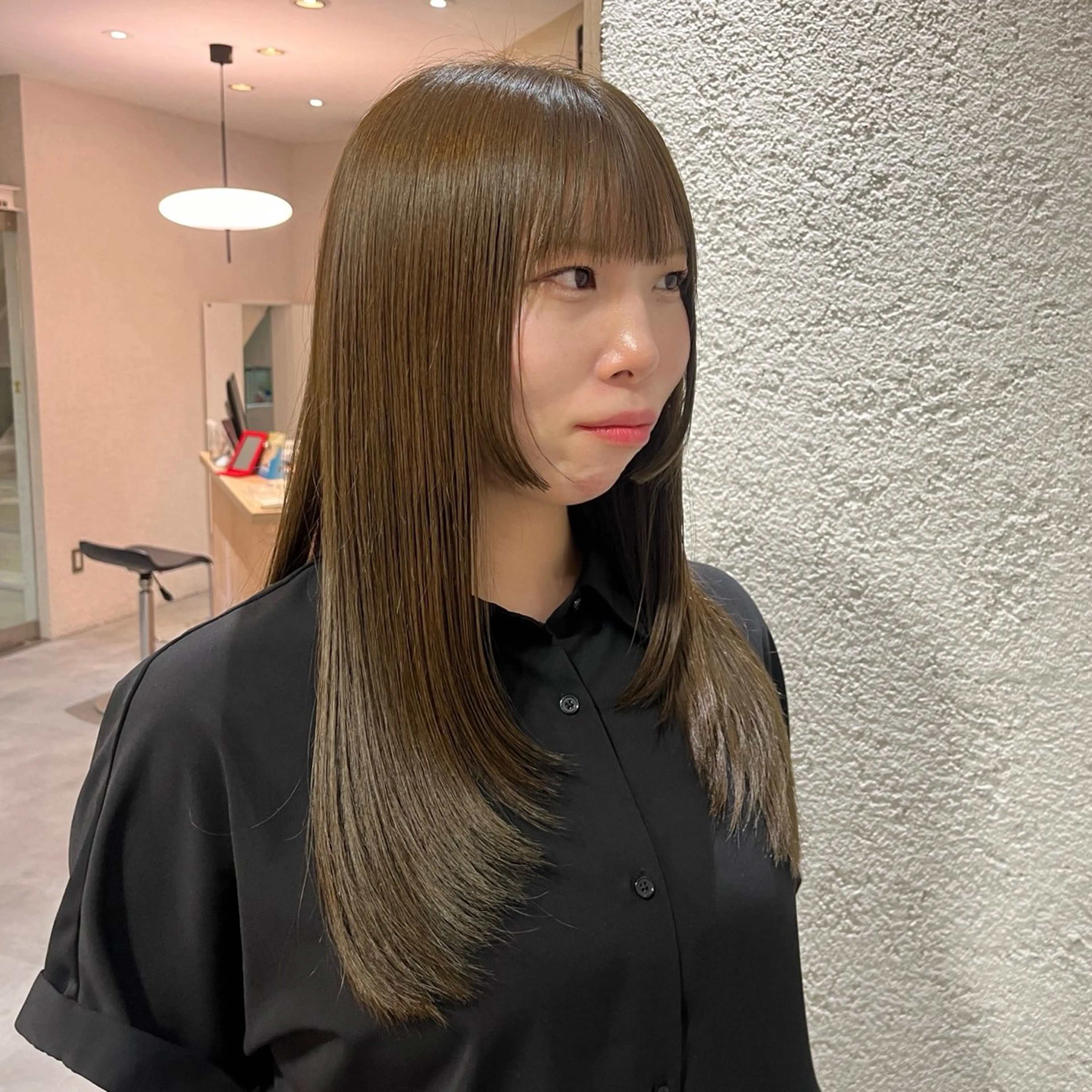ロング カラー 本田 茜のヘアスタイル