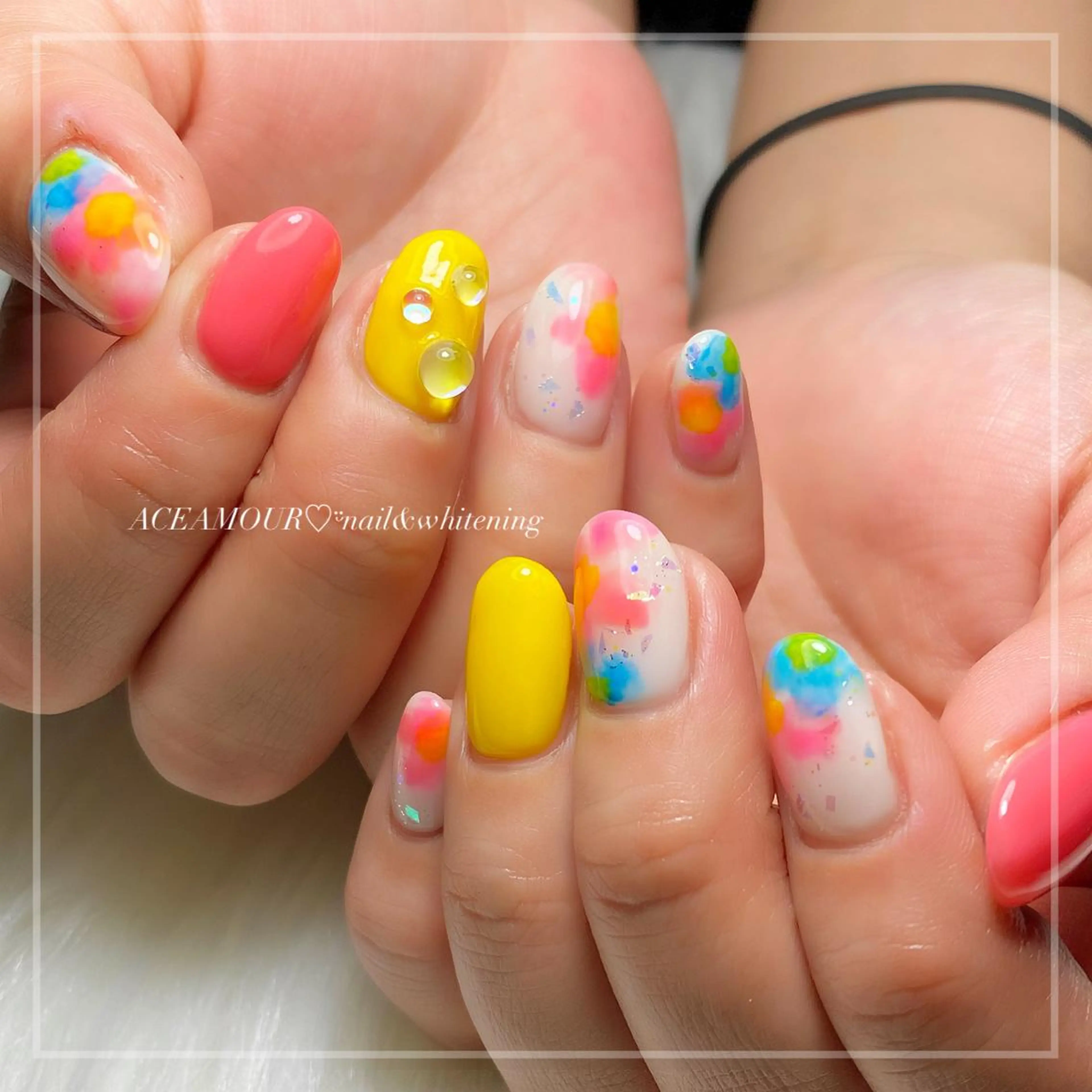 ネイル ネイル/耳つぼ /新ホワイトニングのネイルデザイン