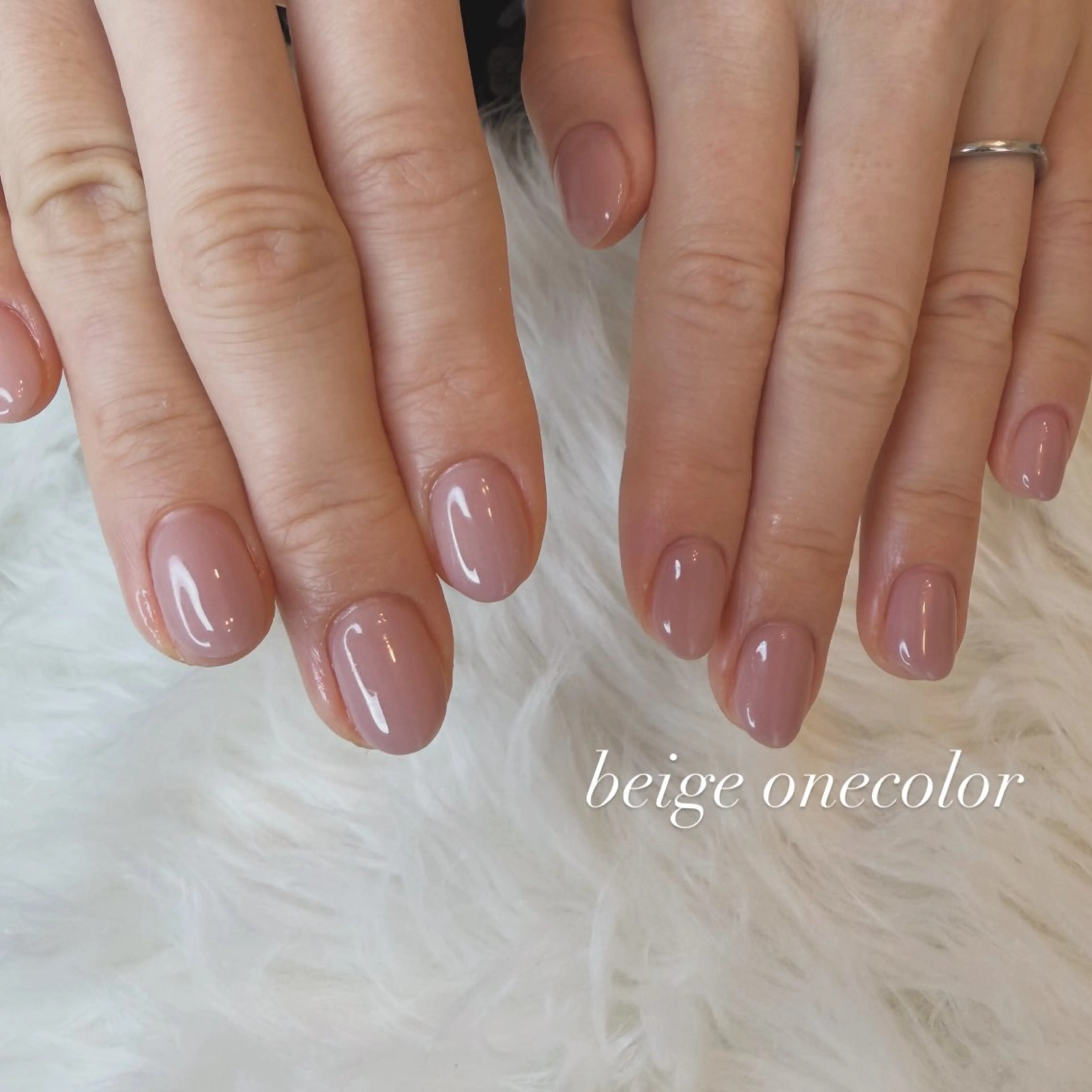 【hand/ジェルネイル】(オフ込み)ワンカラー or ラメグラ¥6,500→¥6,300の写真