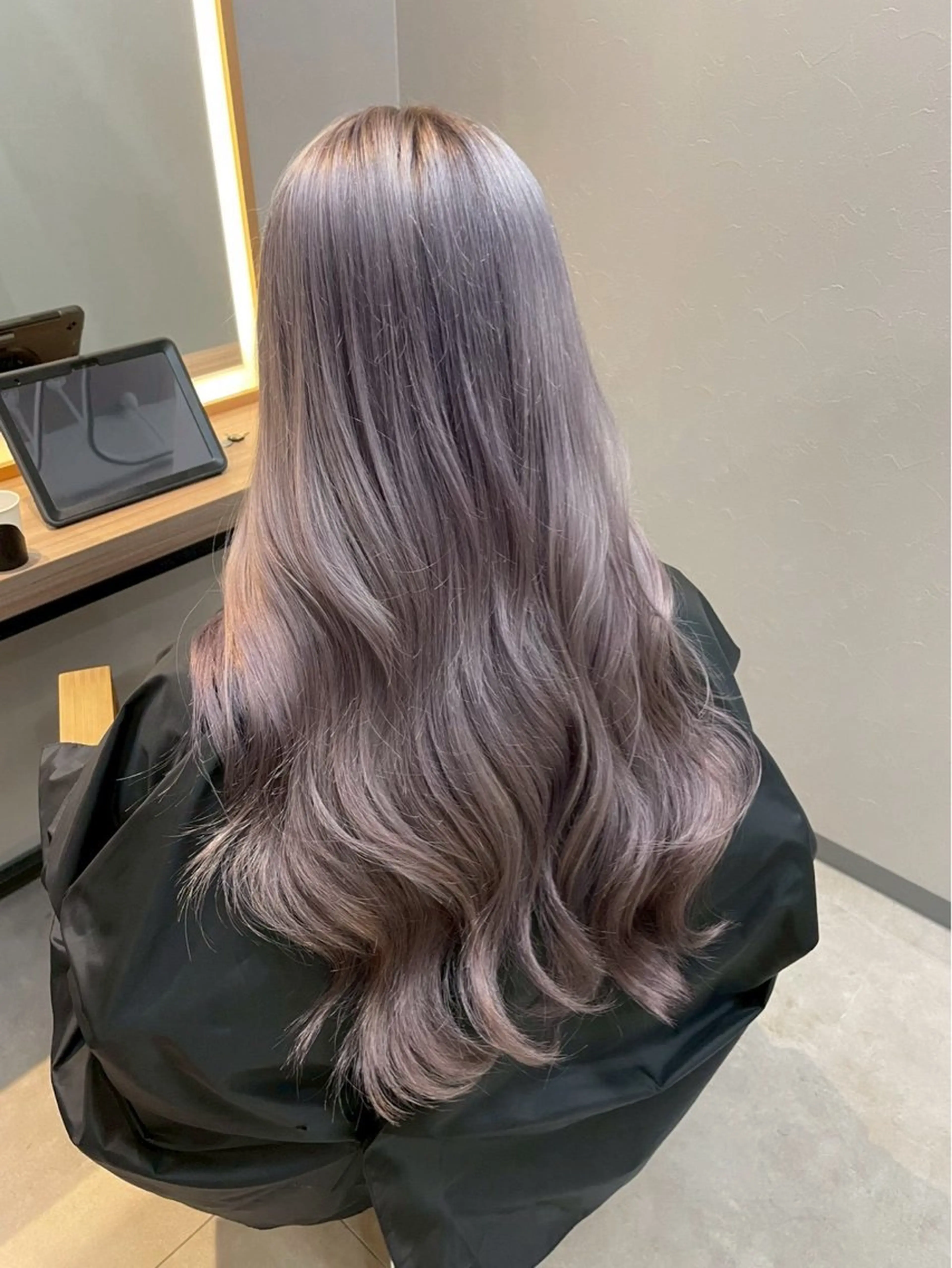 カラー 🐺ིྀ顔周レイヤー /髪質改善🩵aoiのヘアスタイル