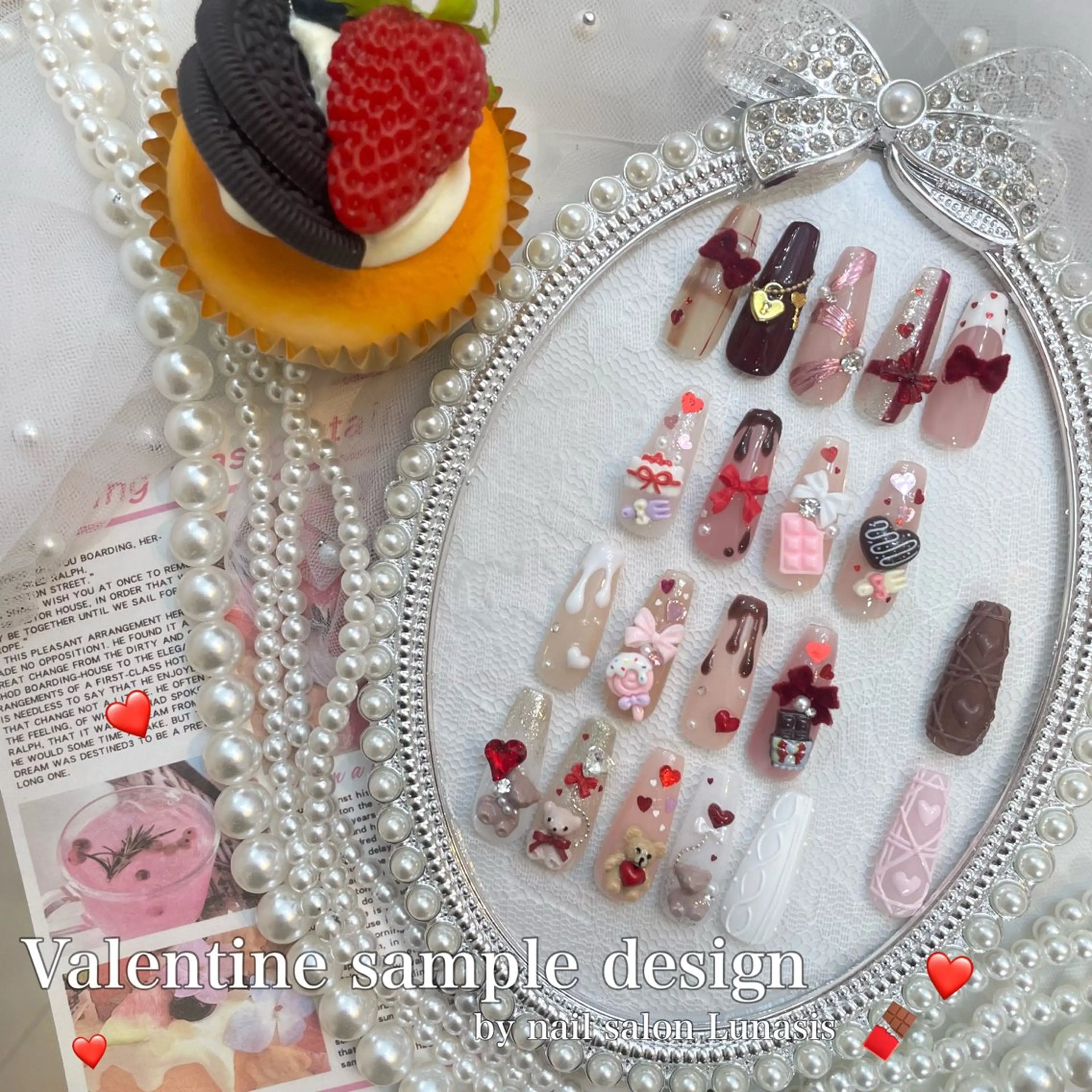 ネイル アートネイル ハンドネイル nail salon Lunasisのネイルデザイン
