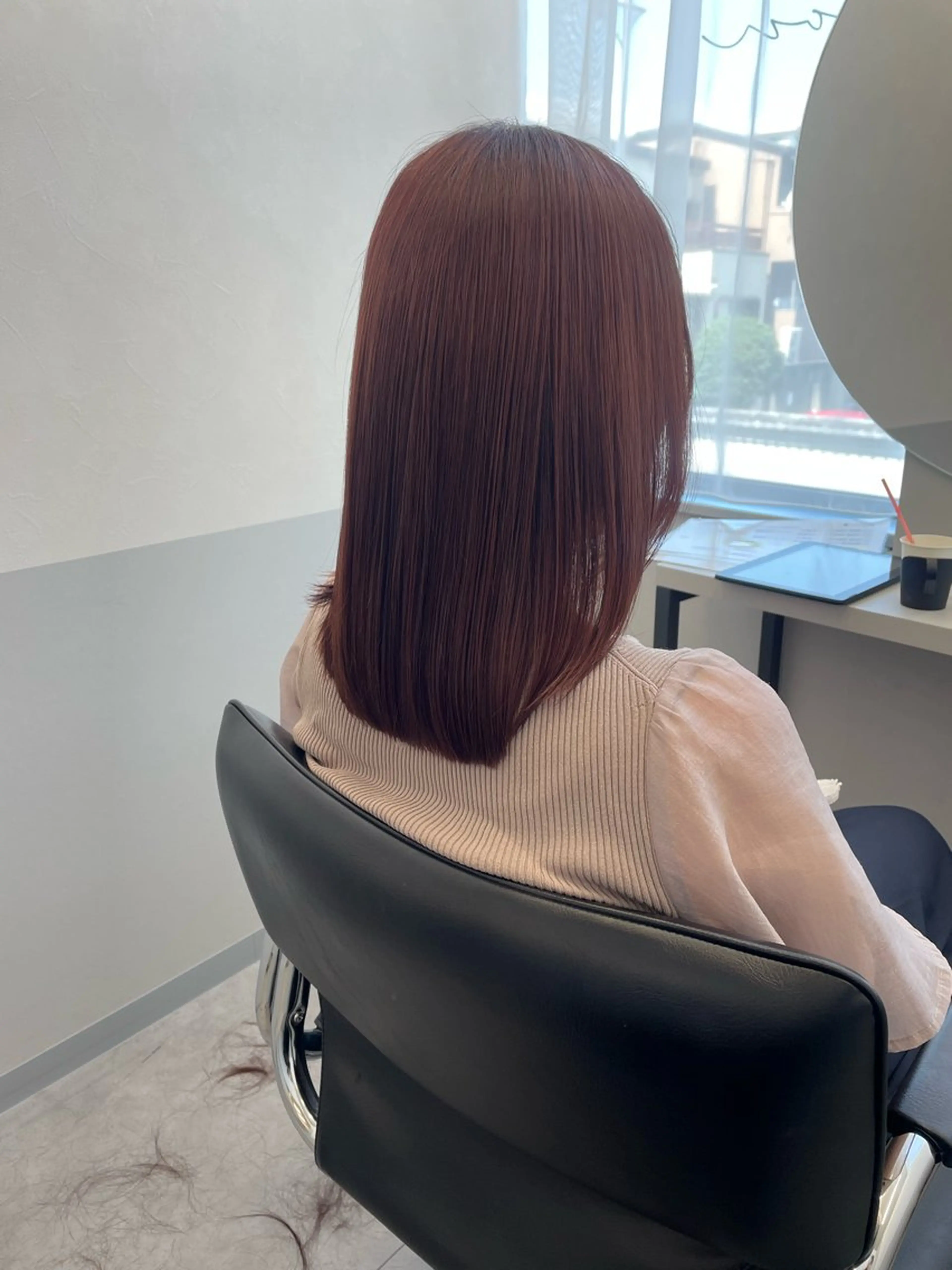 ミディアム カラー カット ヘアカラー トリートメント 🌷tocca Mai🌷のヘアスタイル