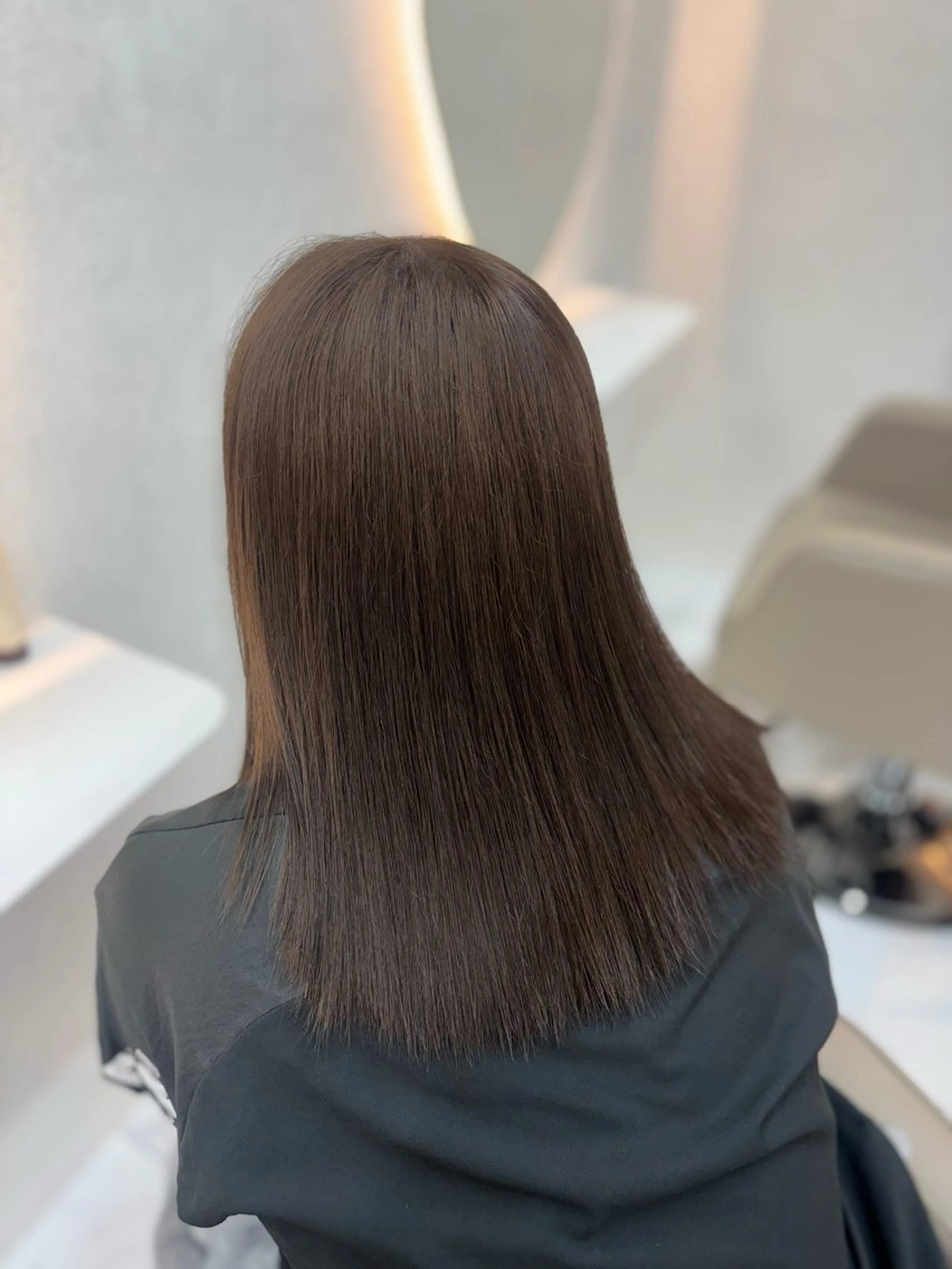 ミディアム カラー himari/縮毛 矯正/熊谷のヘアスタイル