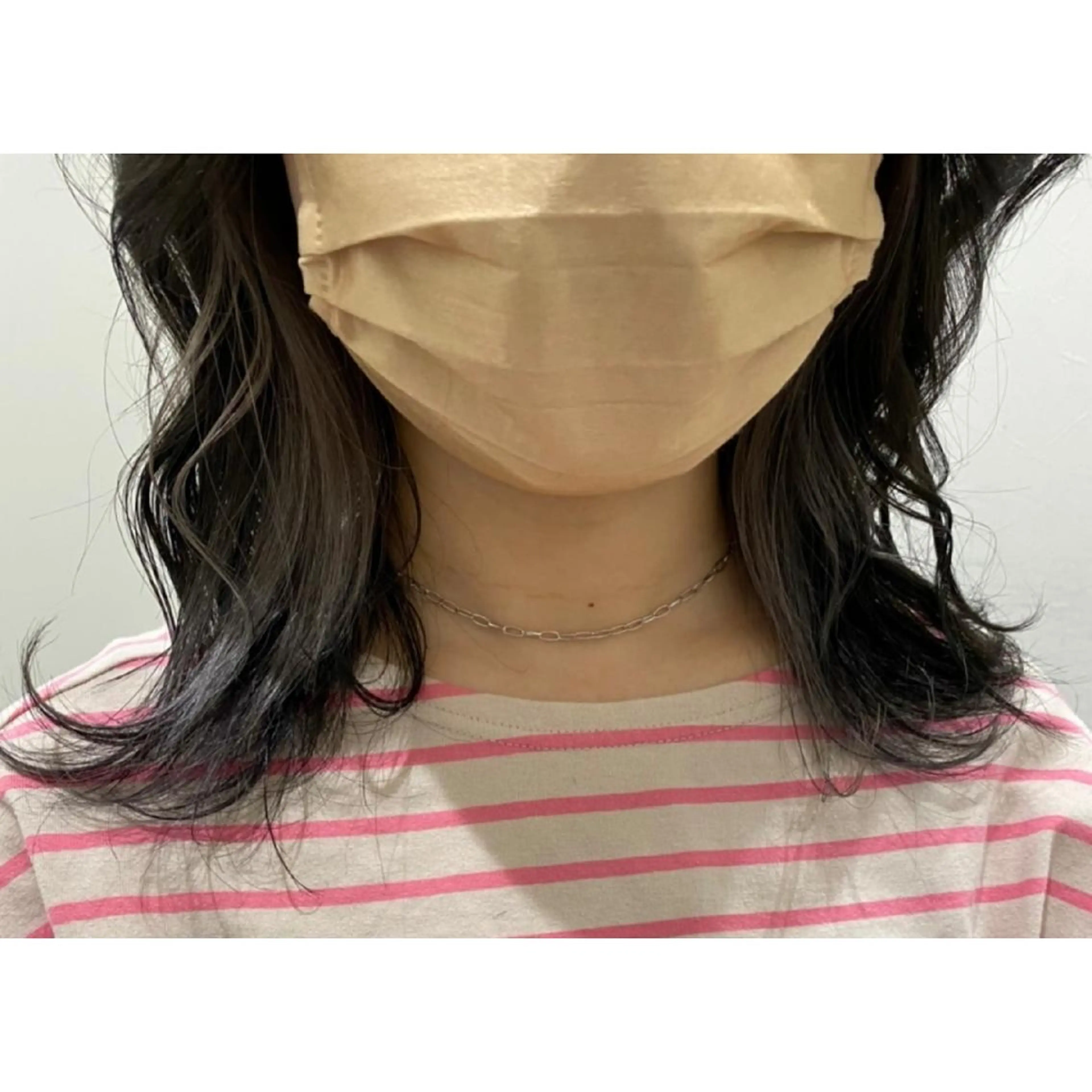 ミディアム カラー ヘアアレンジ イヤリングカラー 髪質改善サロン🍃 AIRI のヘアスタイル