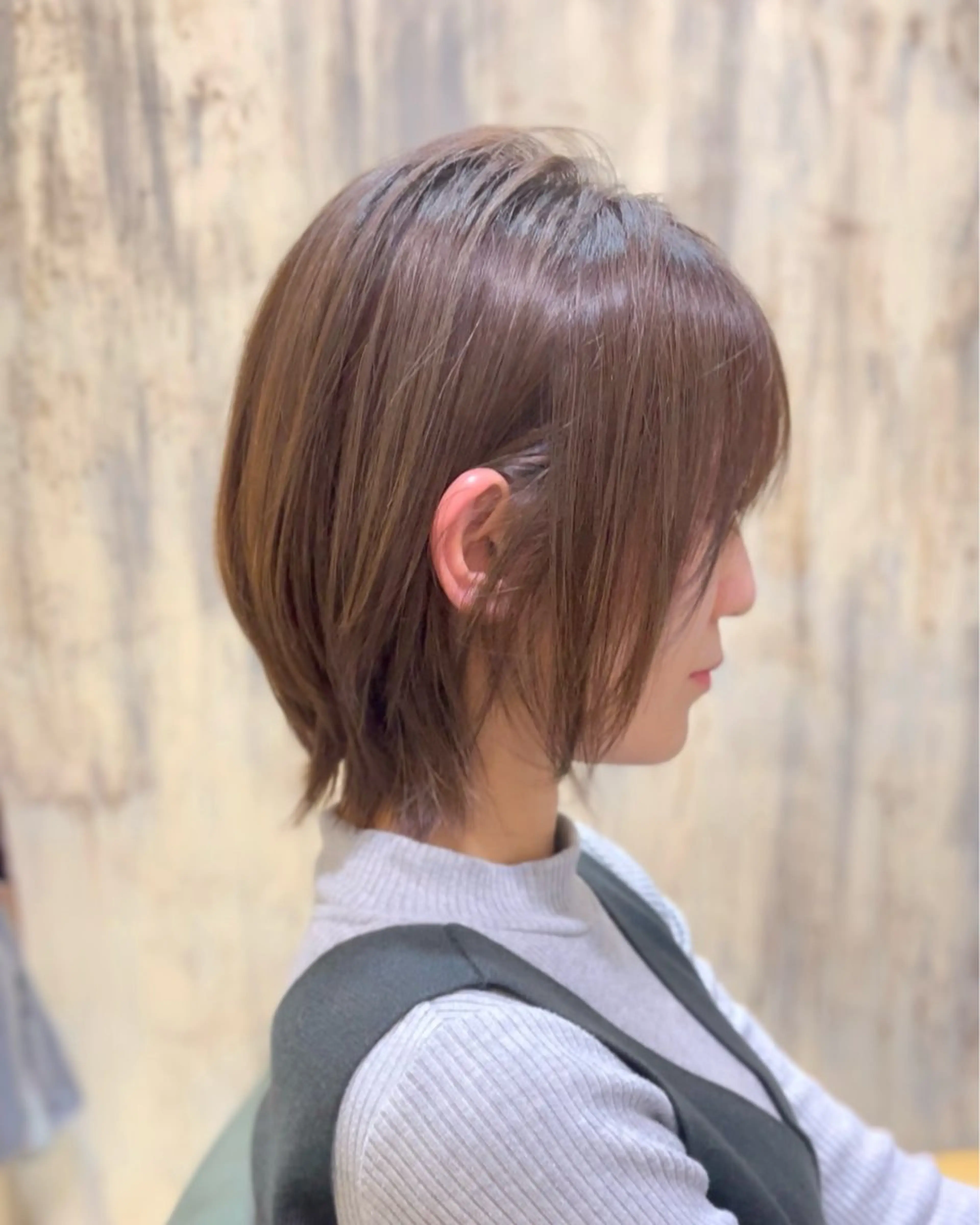 ミディアム 坂 直樹のヘアスタイル
