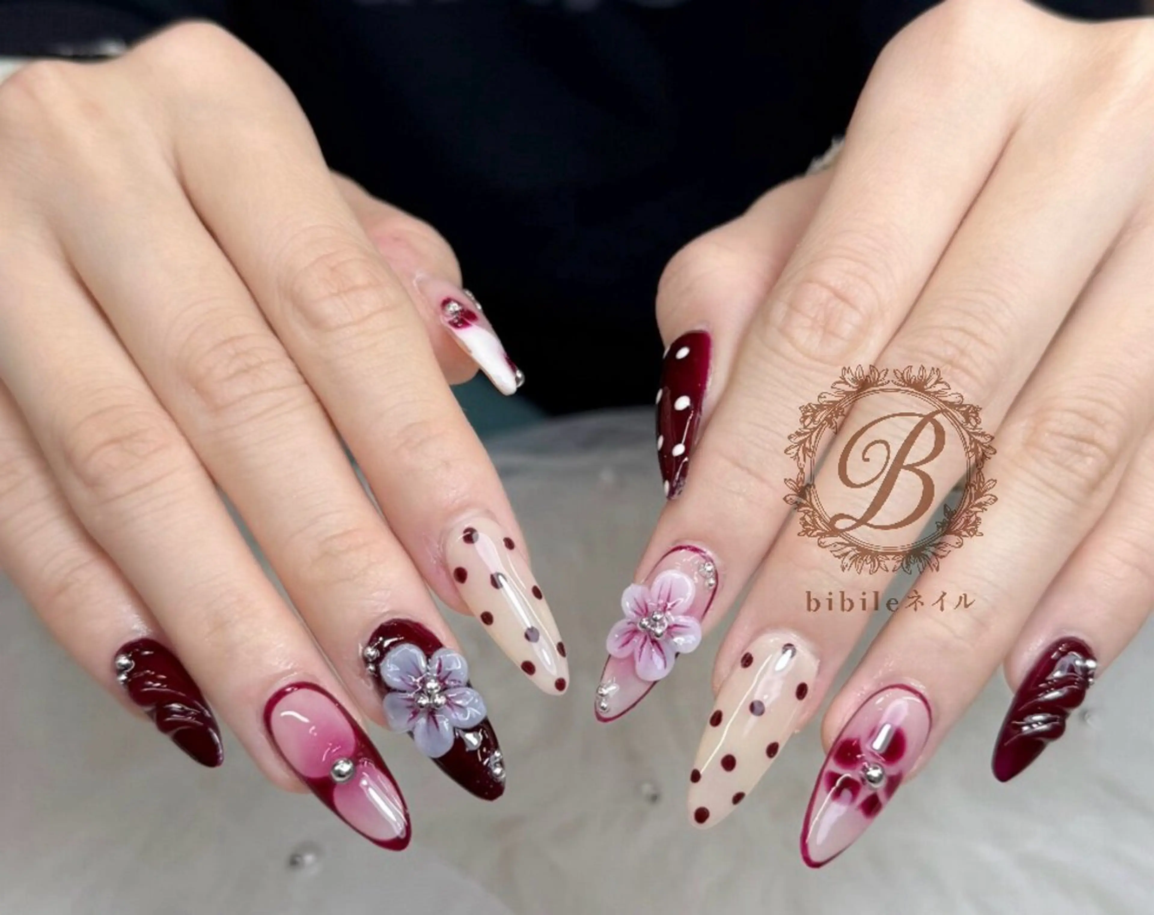 ネイル ハンドネイル 島尻 ユインのネイルデザイン