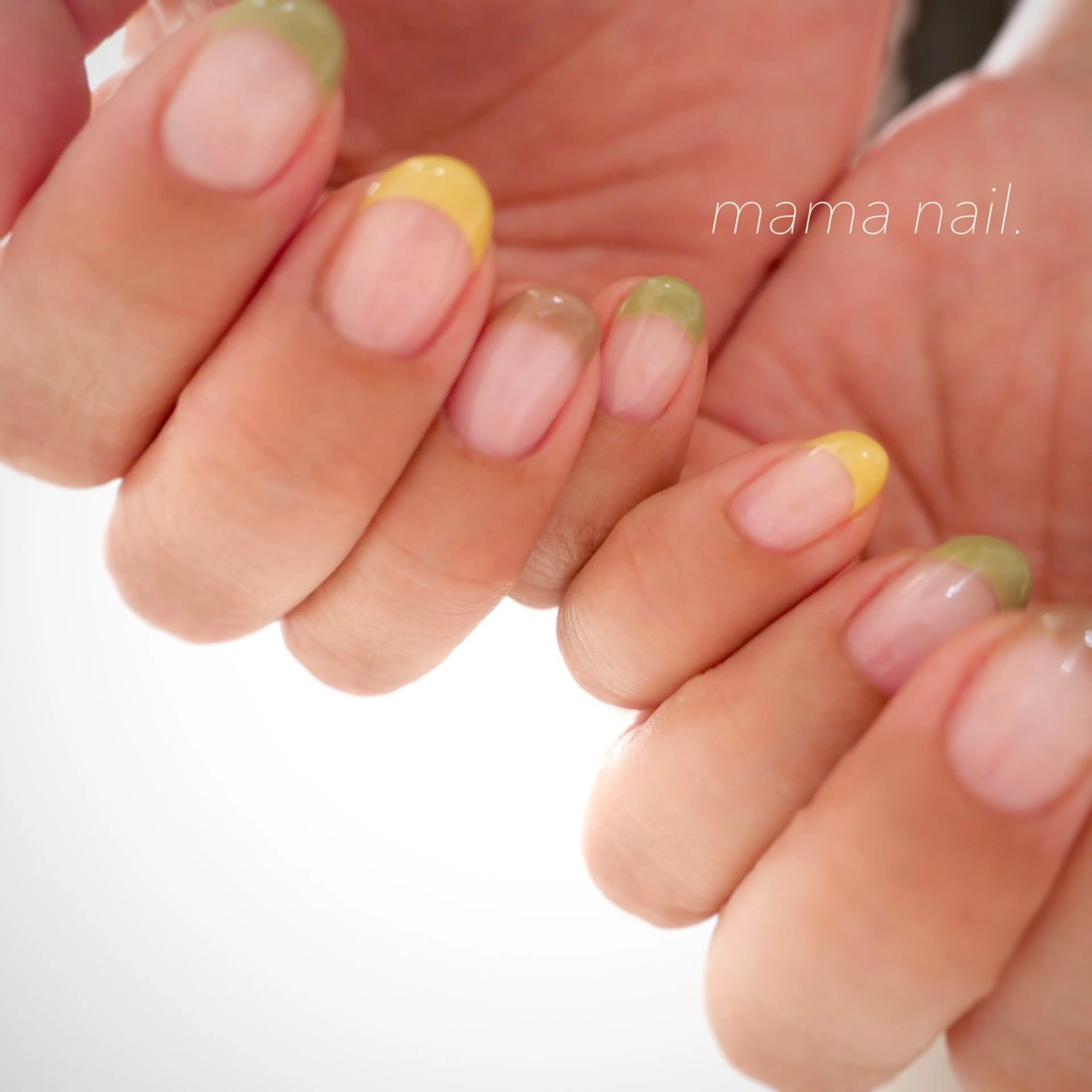 フレンチネイルの写真