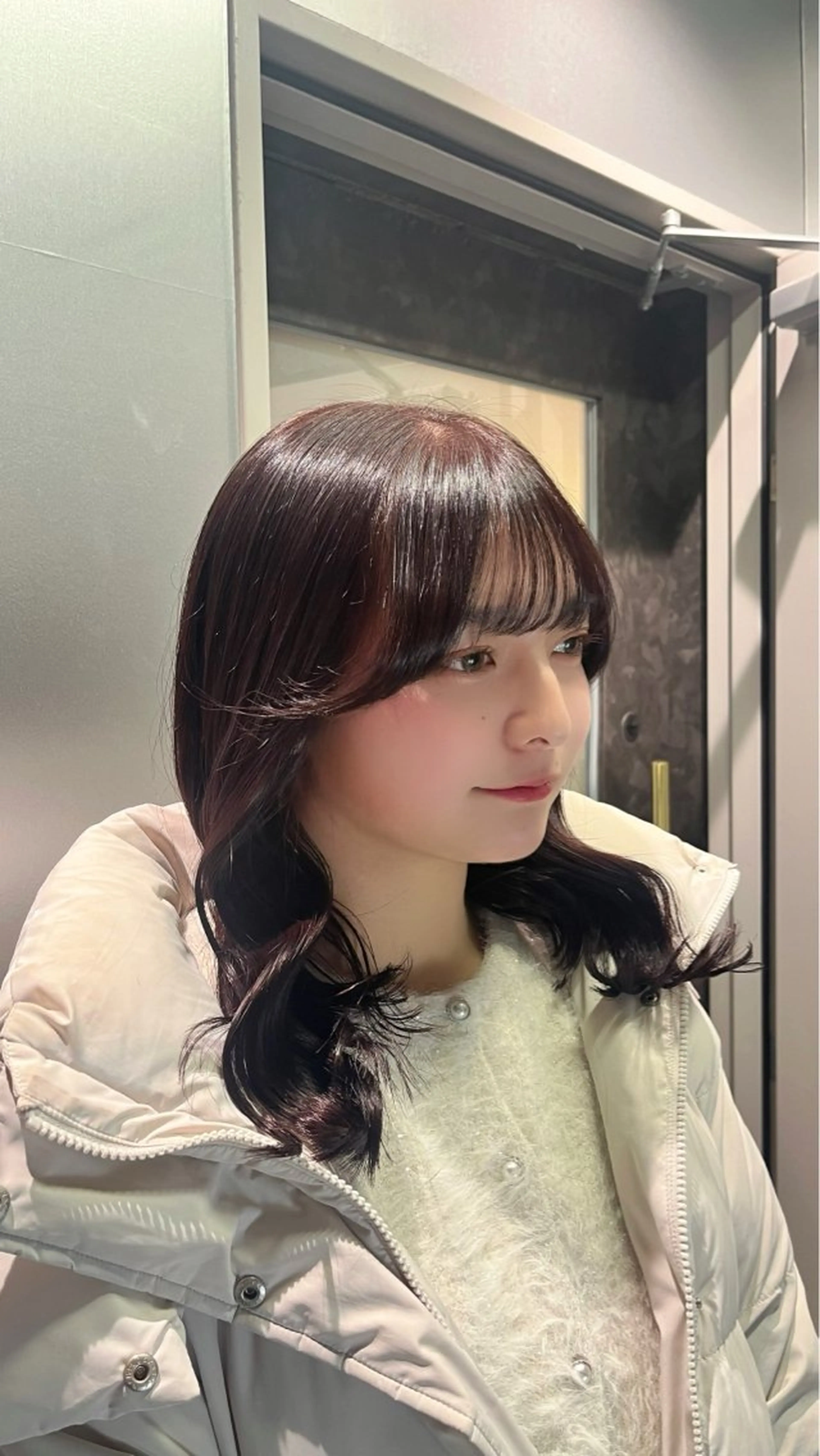 【人気No.1💡】ワンカラー＋メンテナンスカット🩵💜の写真