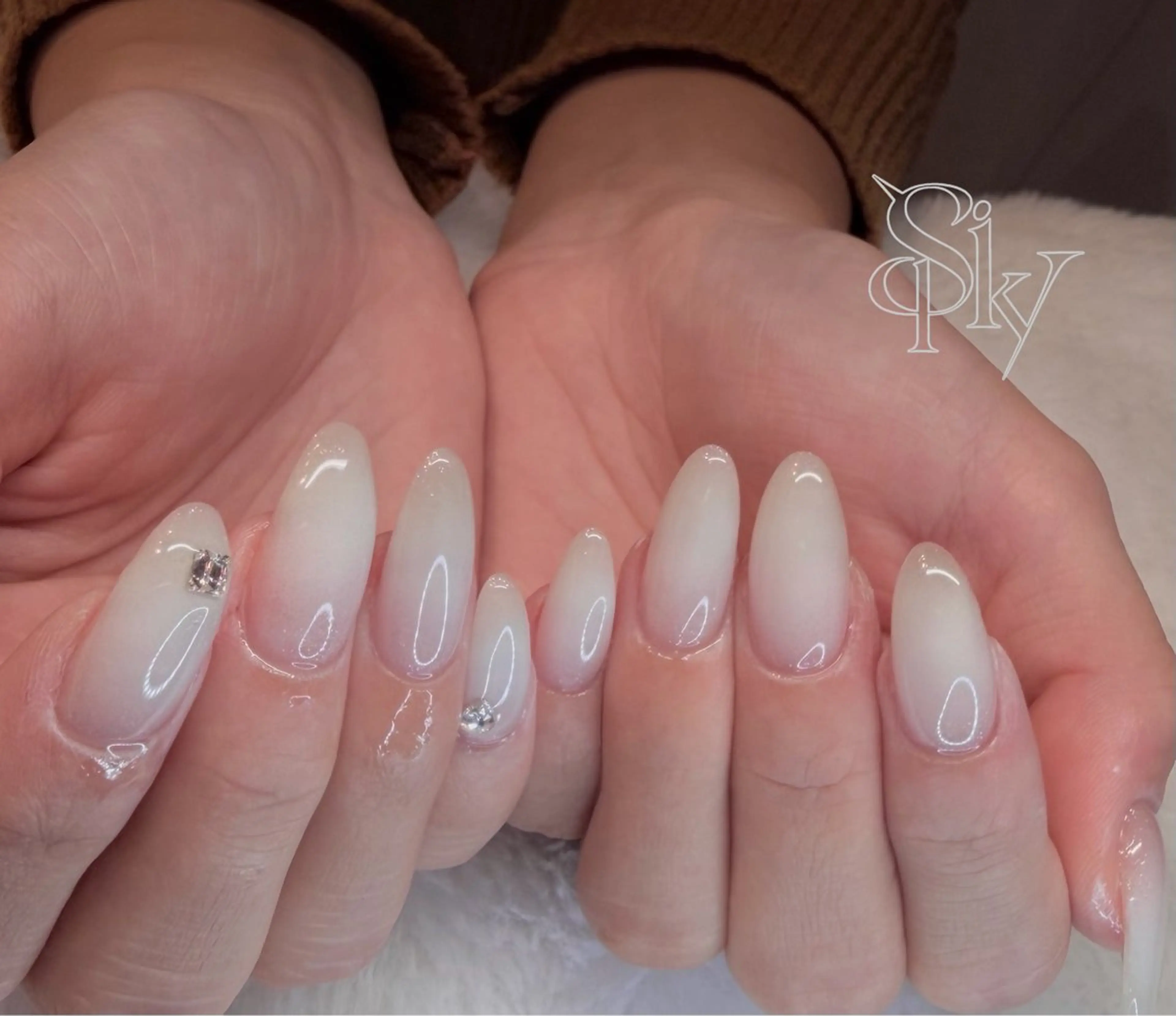 ネイル ハンドネイル Spiky とうげ ふうかのネイルデザイン