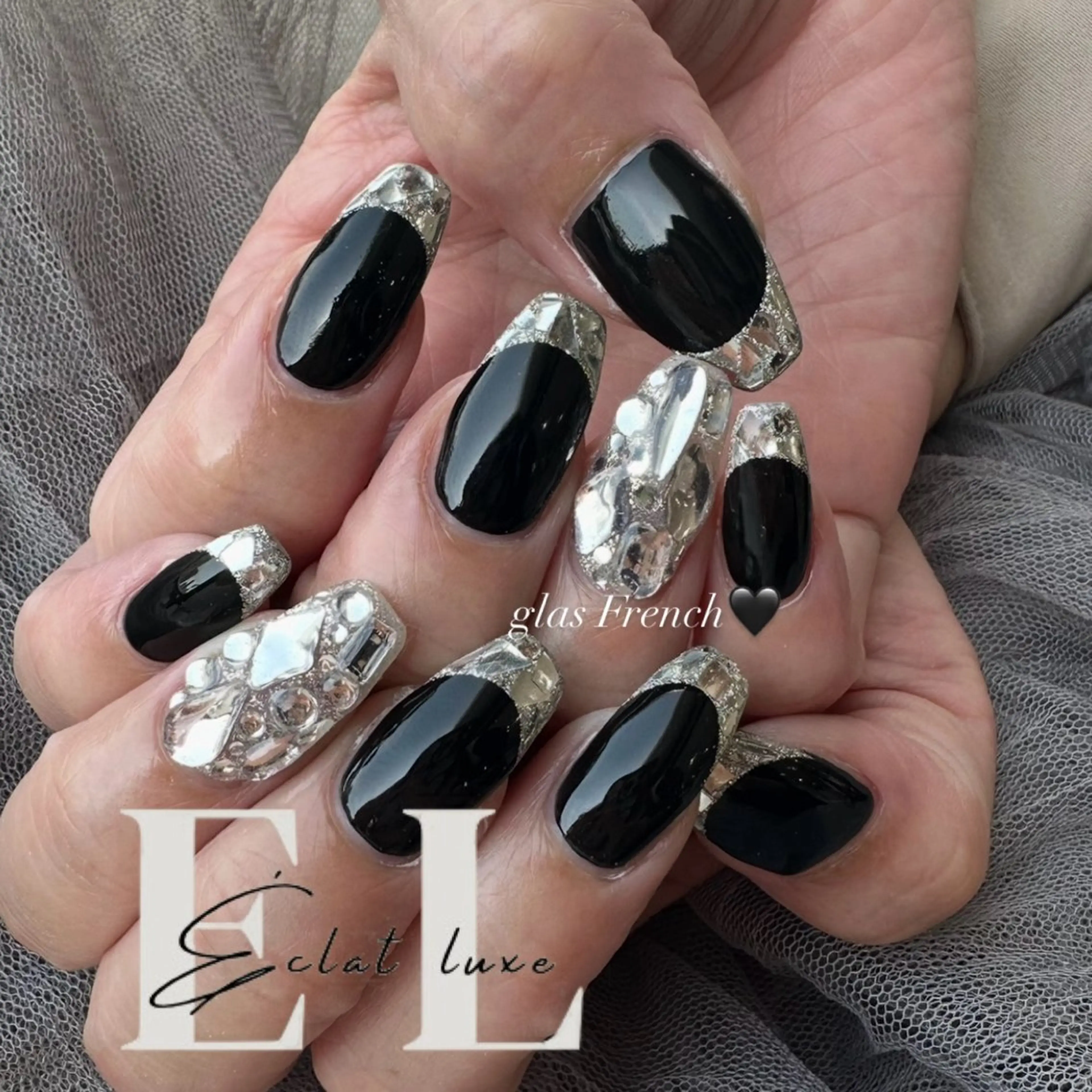 ネイル 韓国ネイル マグネットネイル ニュアンスネイル オフィスネイル ワンホンネイル 倉石 百恵のネイルデザイン