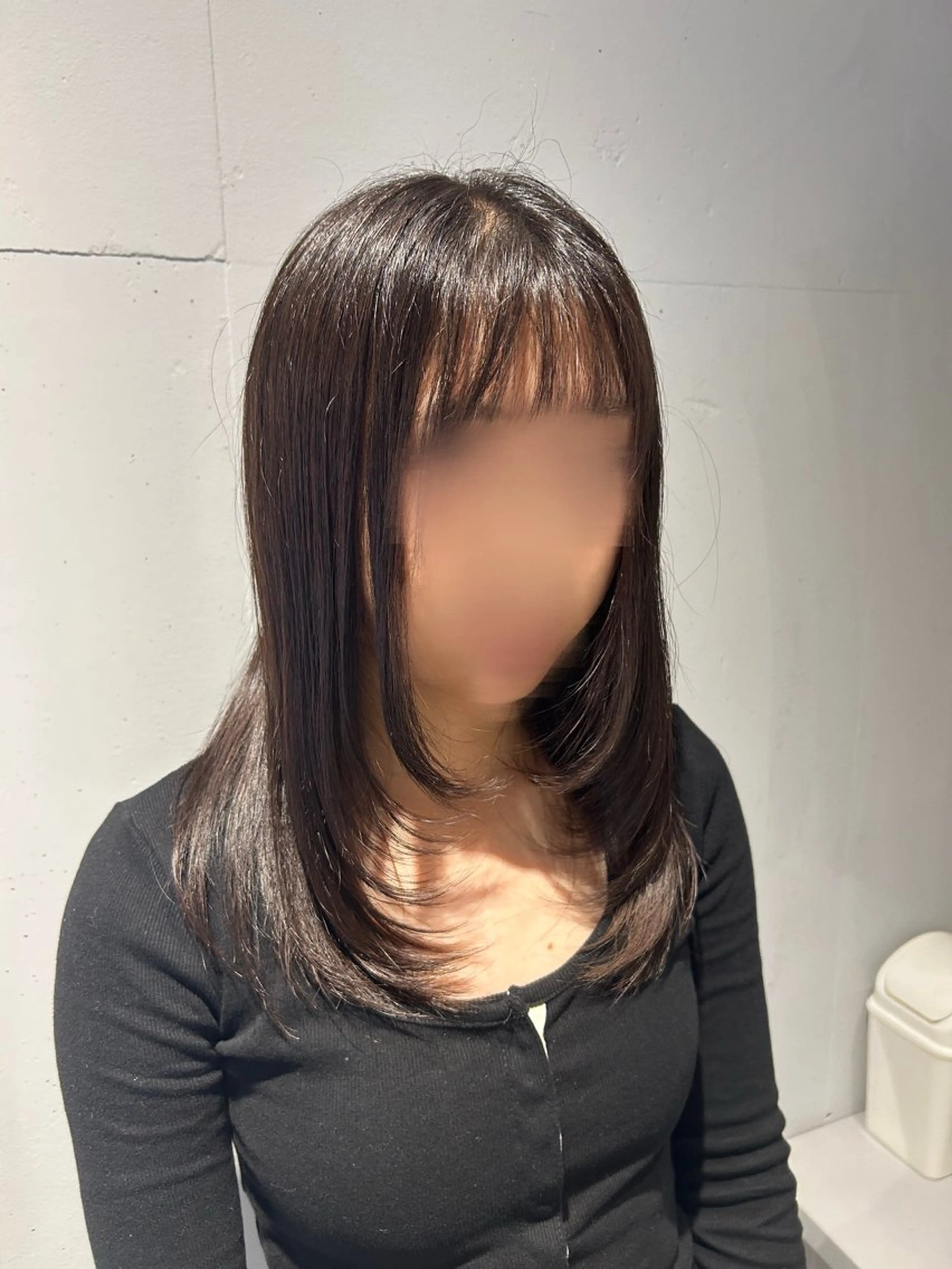 ミディアム 🍅ハイライト/ レイヤー/mao🍅のヘアスタイル