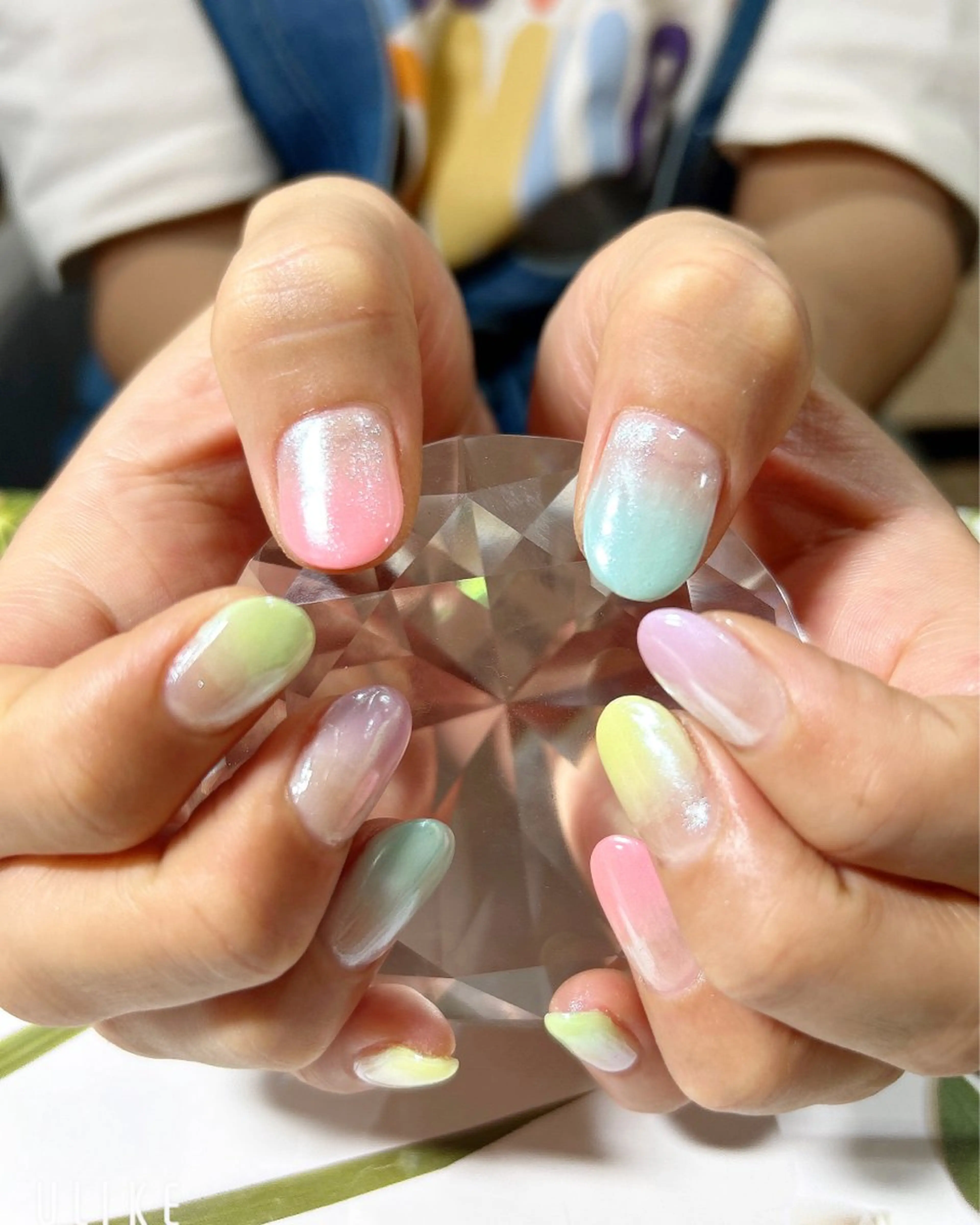 ネイル ミラーネイル ハンドネイル 吉野✨ ネイルデザイナー✨のネイルデザイン