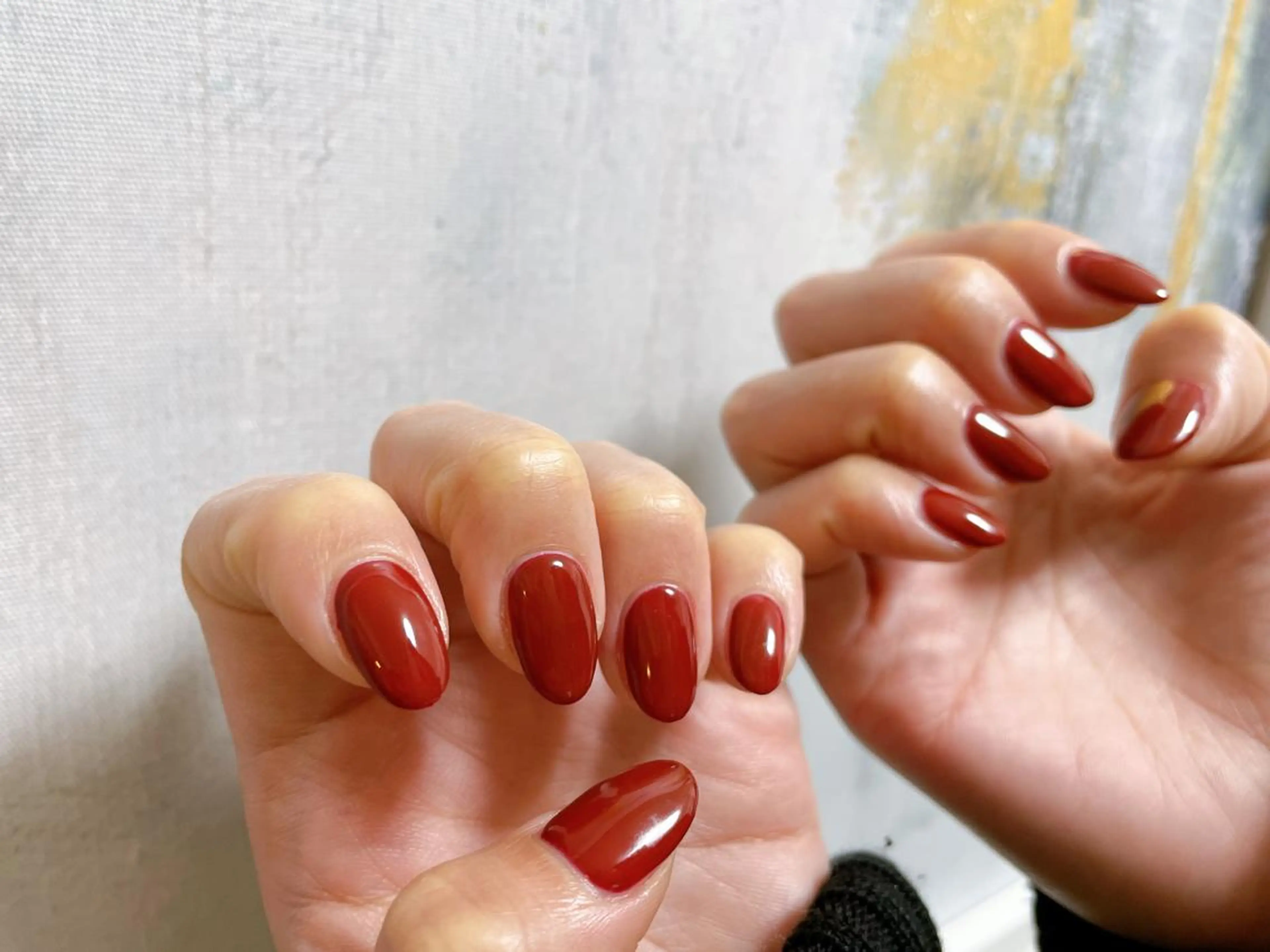 ネイル ボルドー フットネイル ジェルネイル 韓国ネイル マグネットネイル ハンドネイル mogunail &blowのネイルデザイン