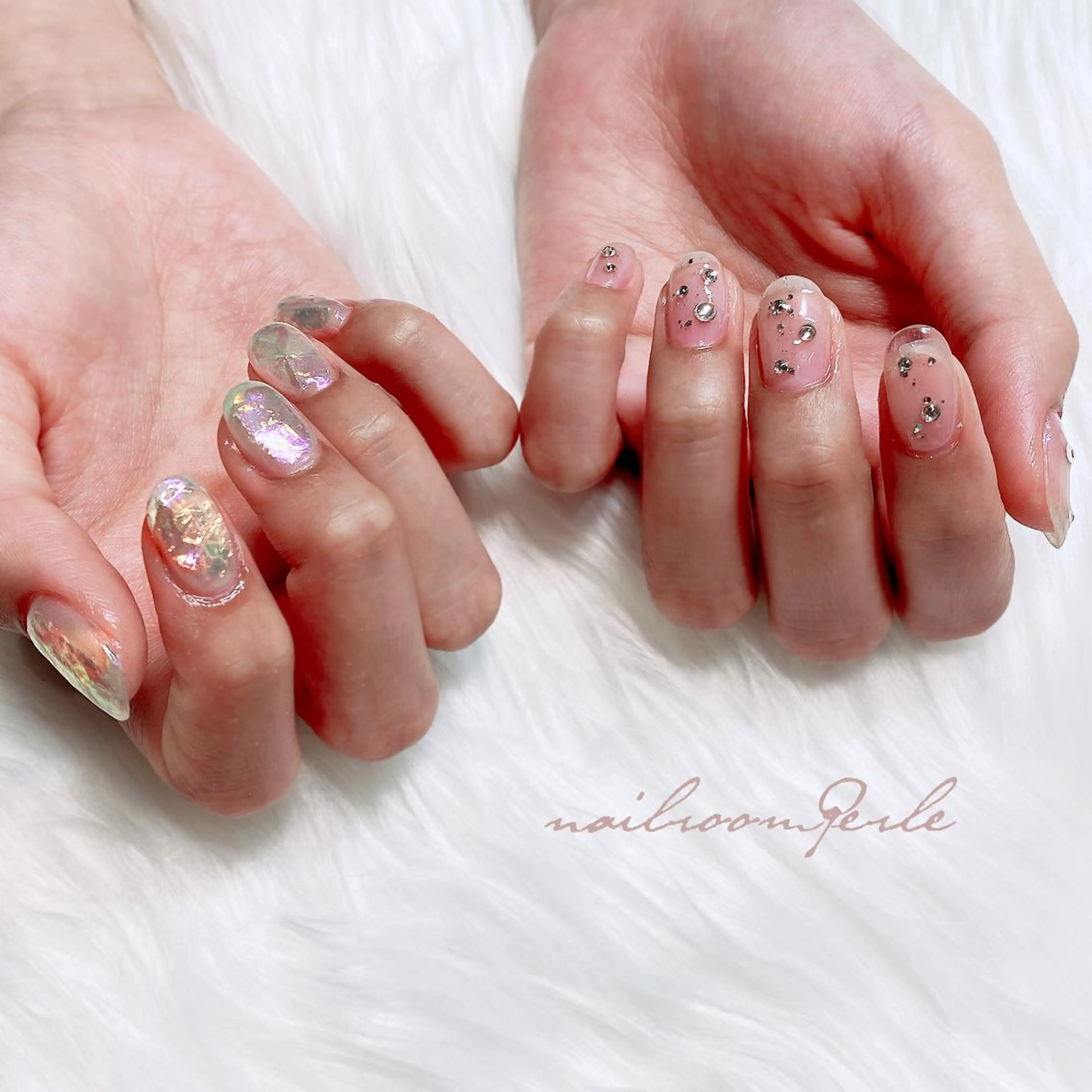 ネイル ハンドネイル nail room Perleのネイルデザイン