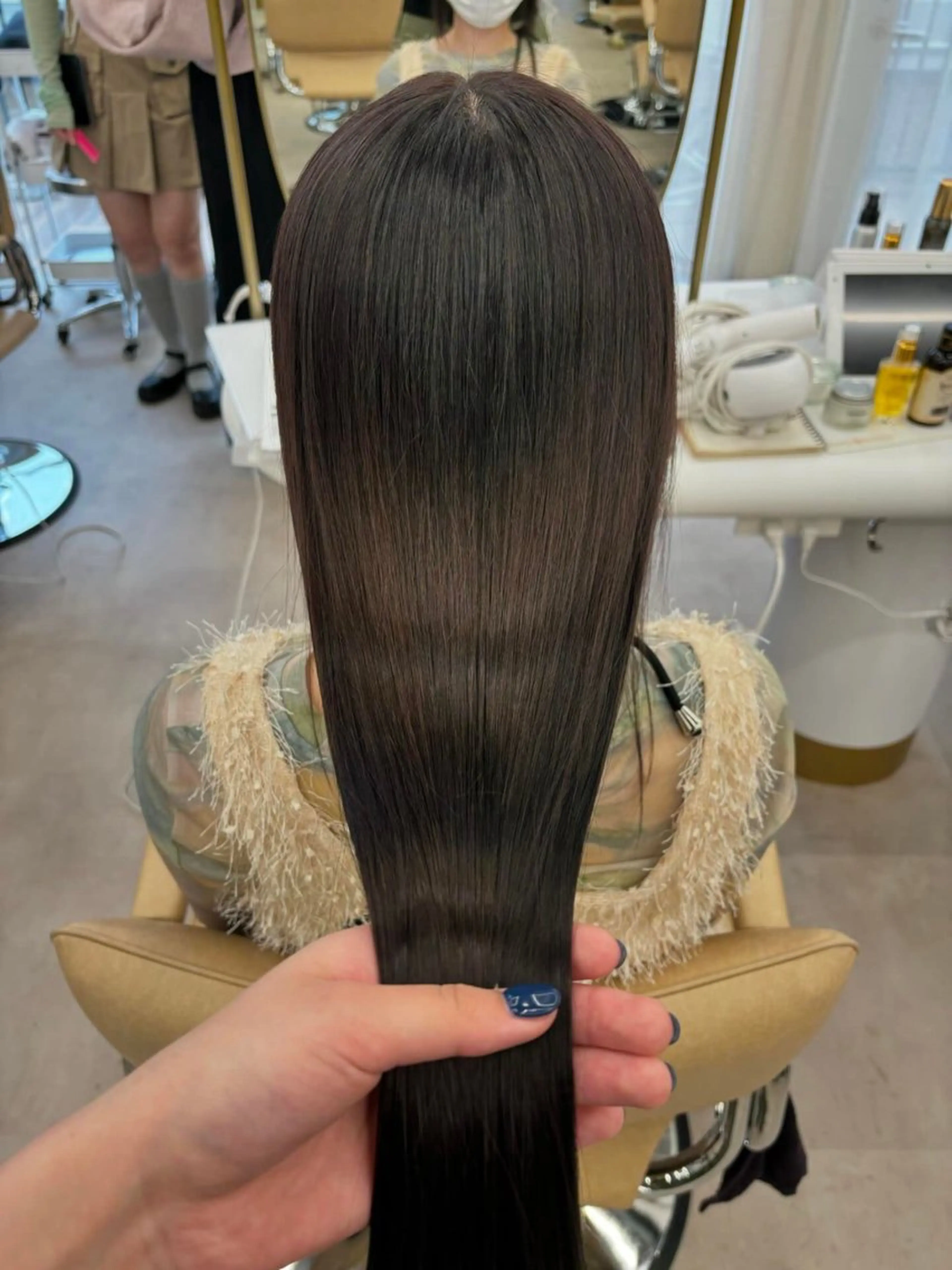 【one color+超髪質改善*･資生堂酸熱treatment】の写真