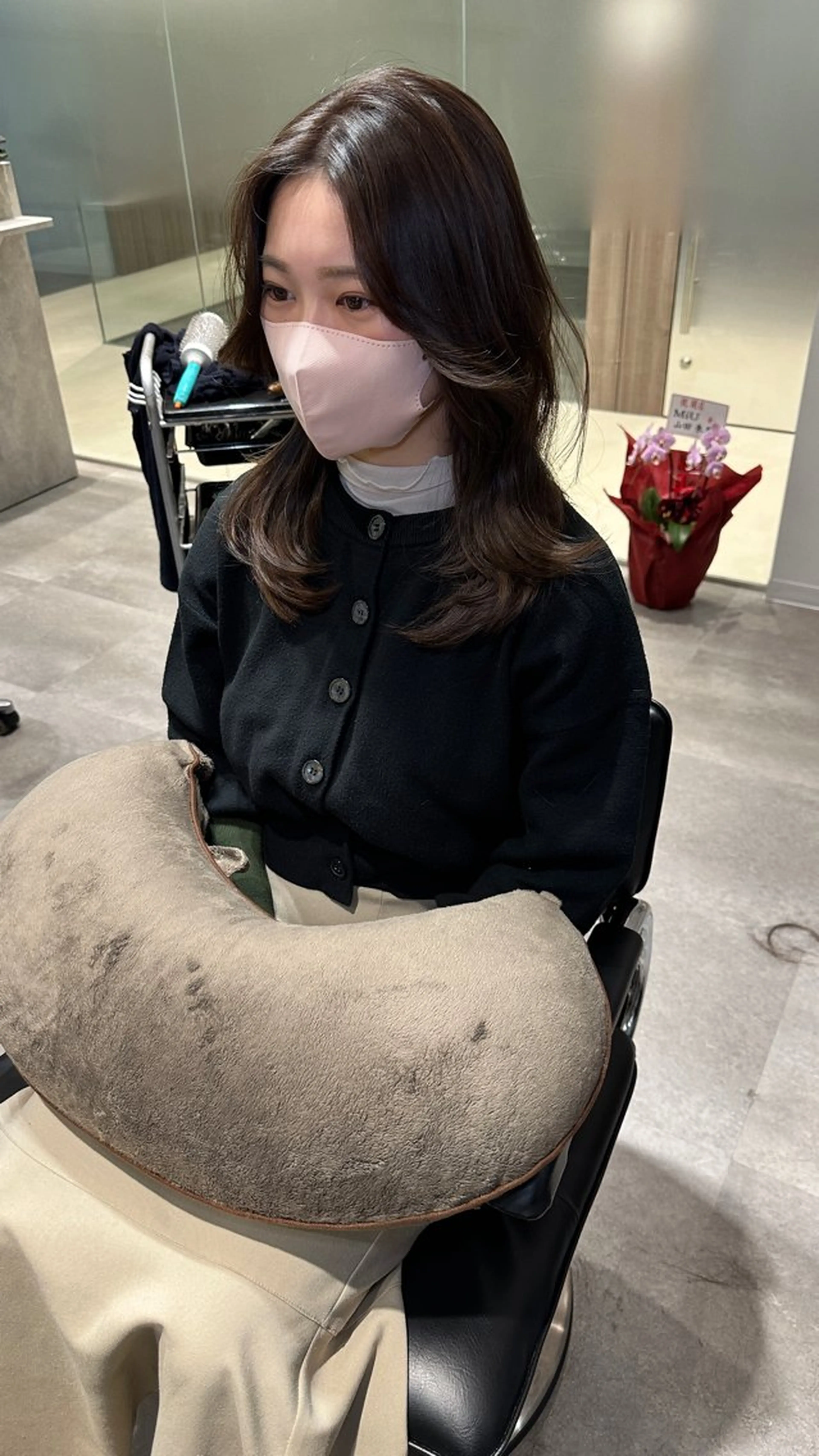 ロング カラー ヘアアレンジ 池袋髪質改善×レイヤ ー専門MATSUのヘアスタイル