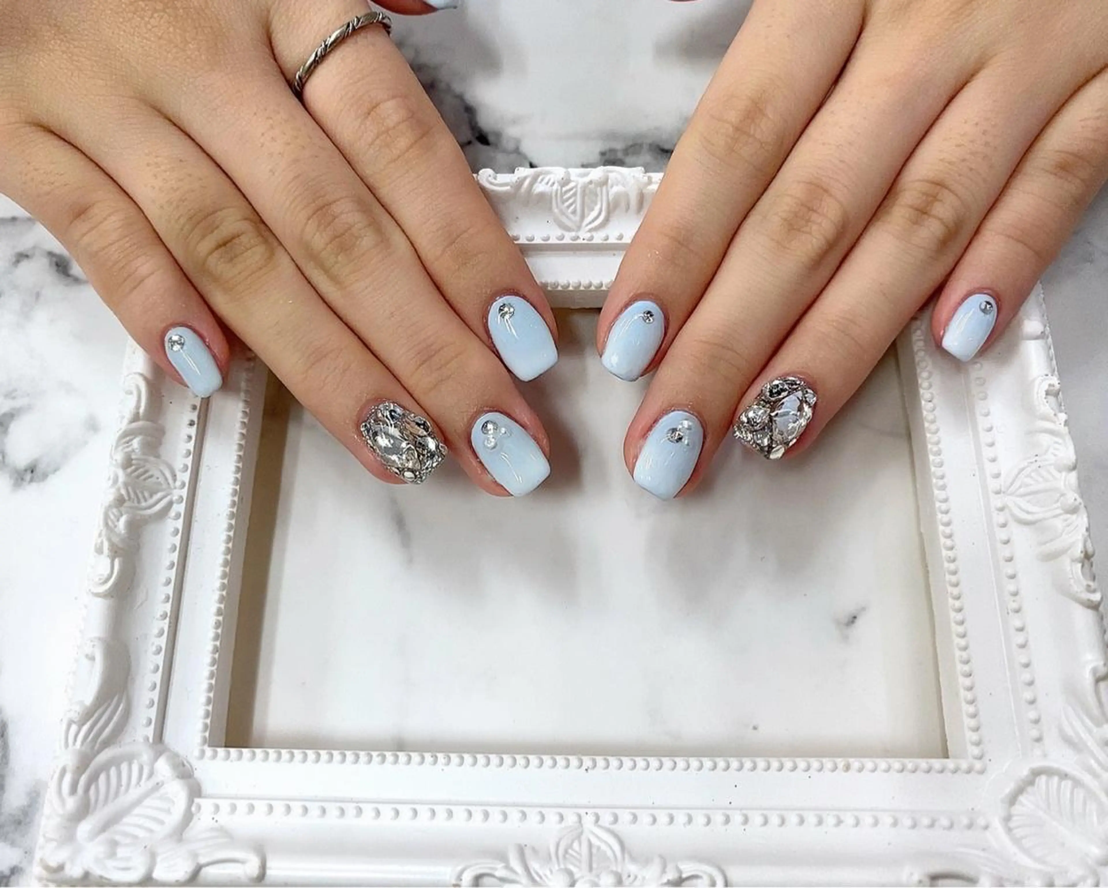 ネイル ハンドネイル Bell 富田林店 SAYAKAのネイルデザイン