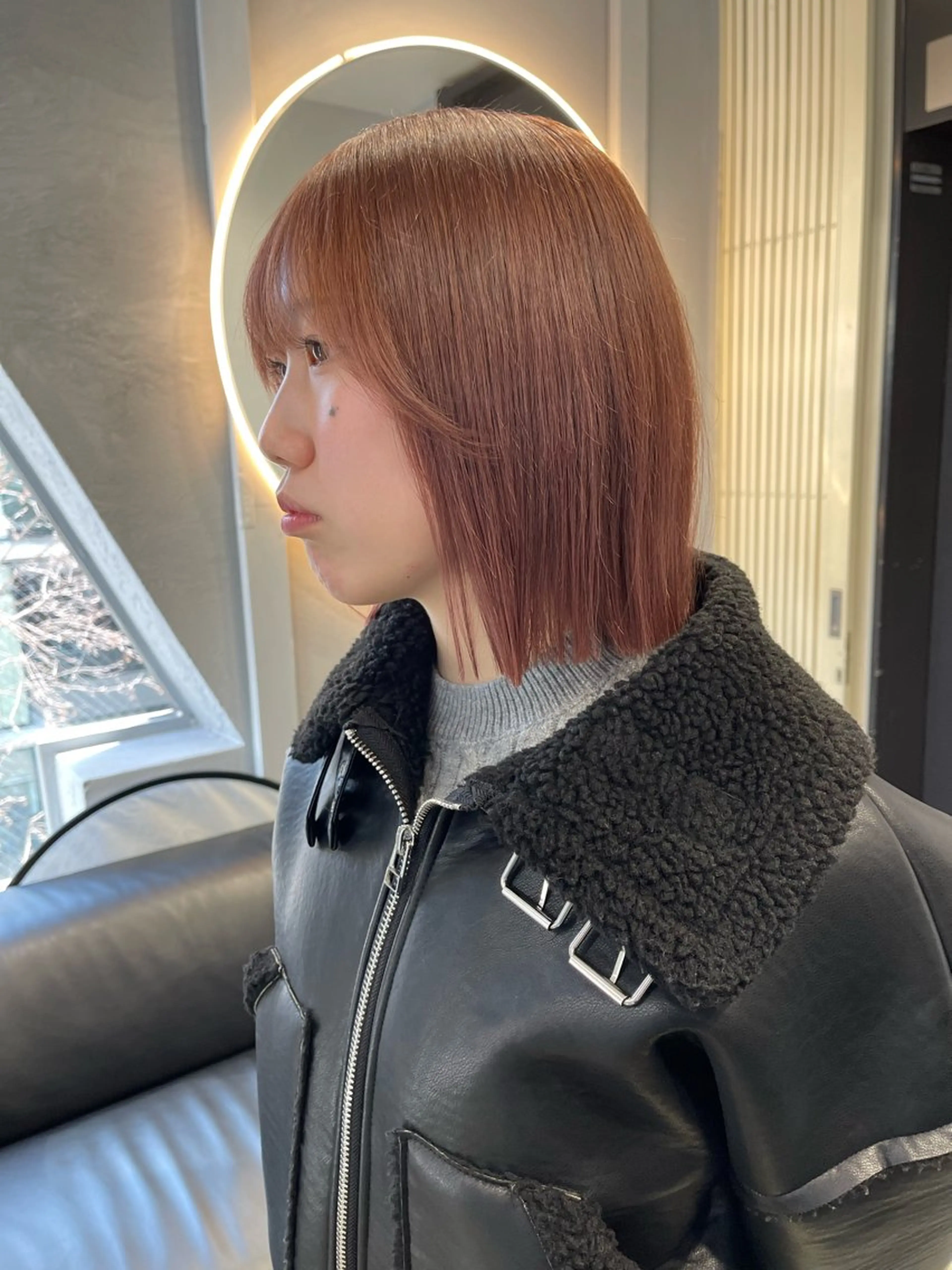 ショート カラー ベージュカラー ブリーチ ケアブリーチ デザインカラー ダブルカラー TATSUブリーチ/ ミルクティーベージュのヘアスタイル