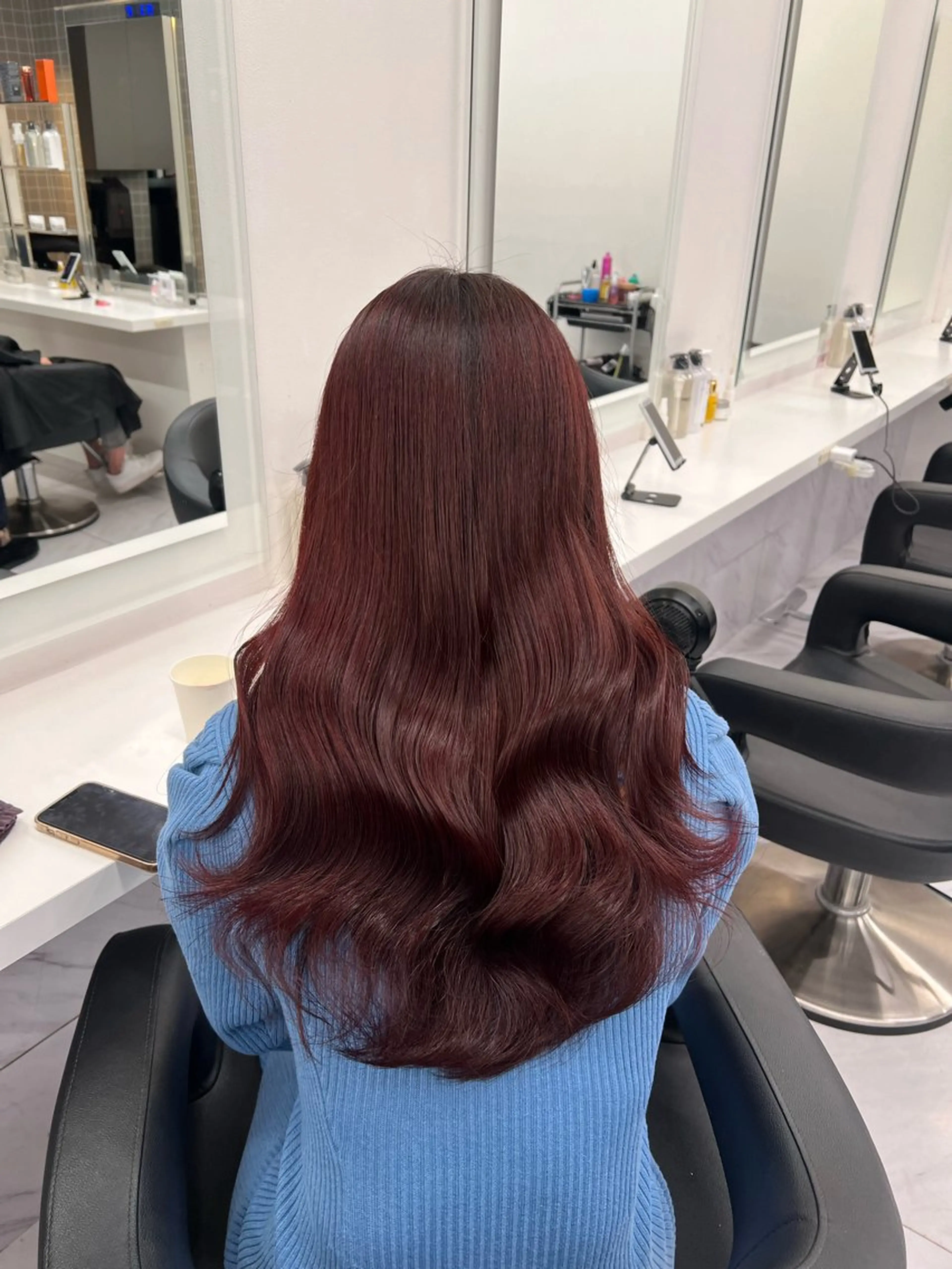 ロング カラー 💖札幌カラー 指名No.1💖玲奈のヘアスタイル