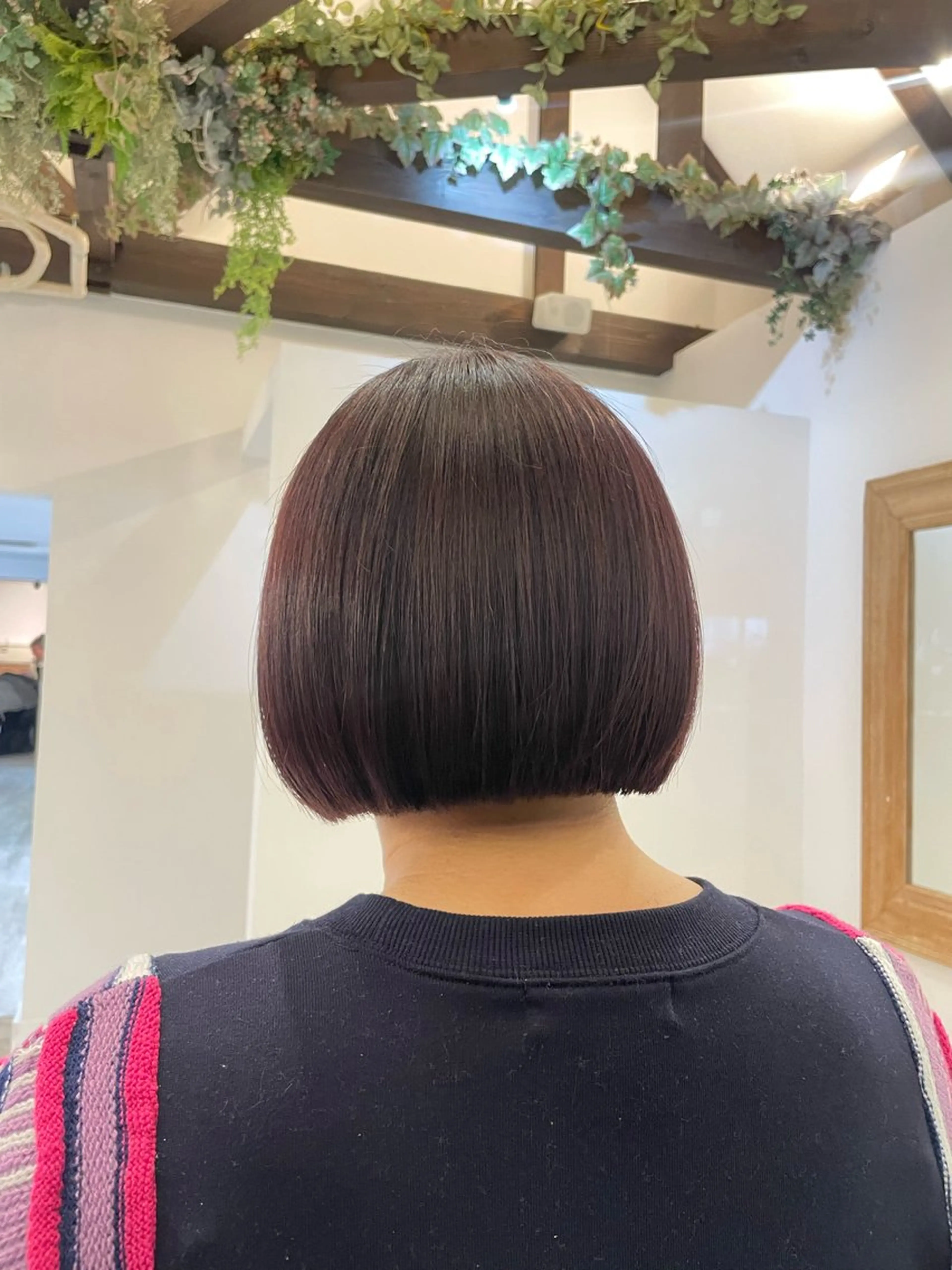 ショート カット ヘアカラー トリートメント 平塚/透明感カラー/ 湘南/結花のヘアスタイル