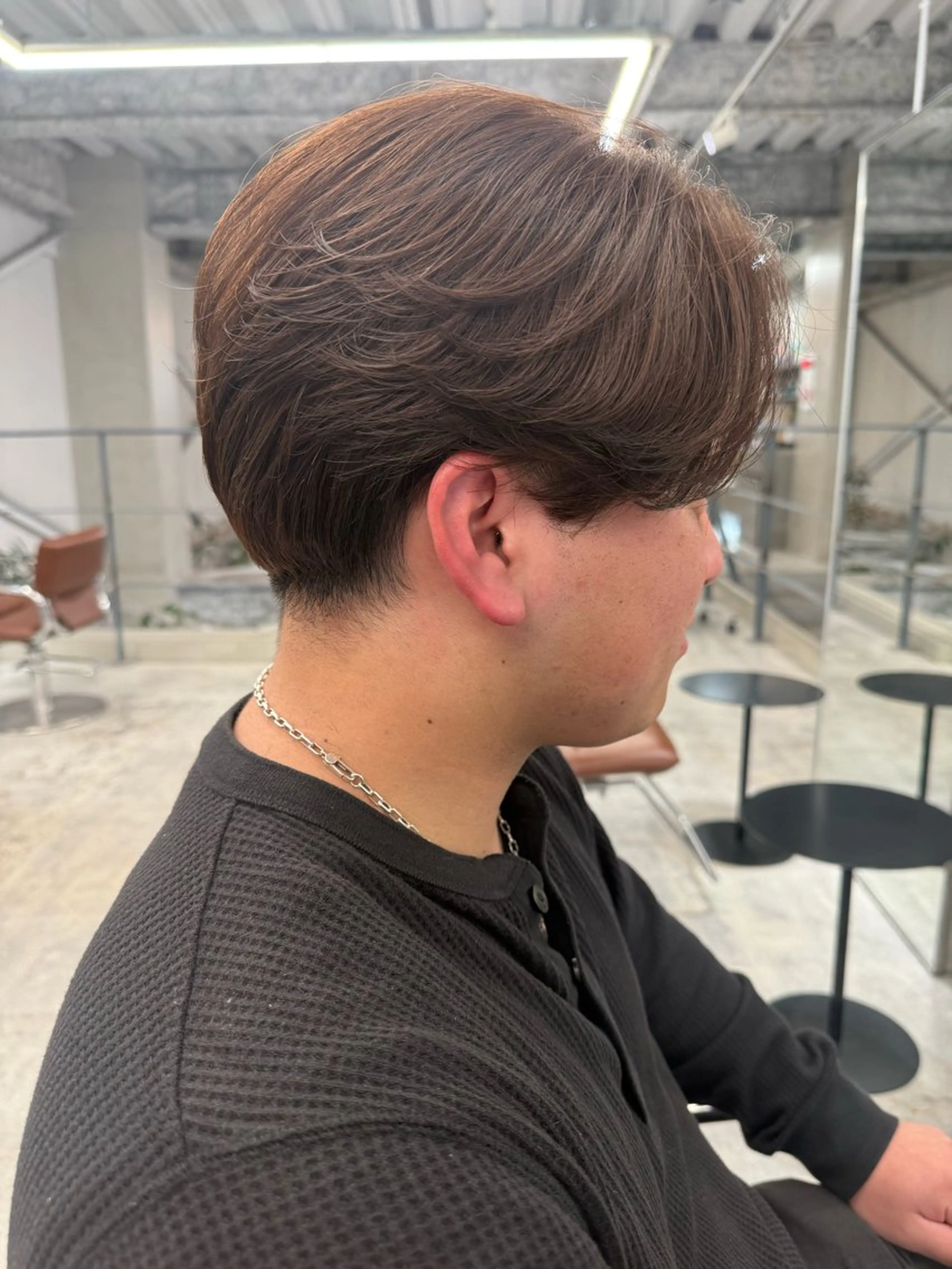 メンズ カット ヘアカラー fev Yumaのヘアスタイル