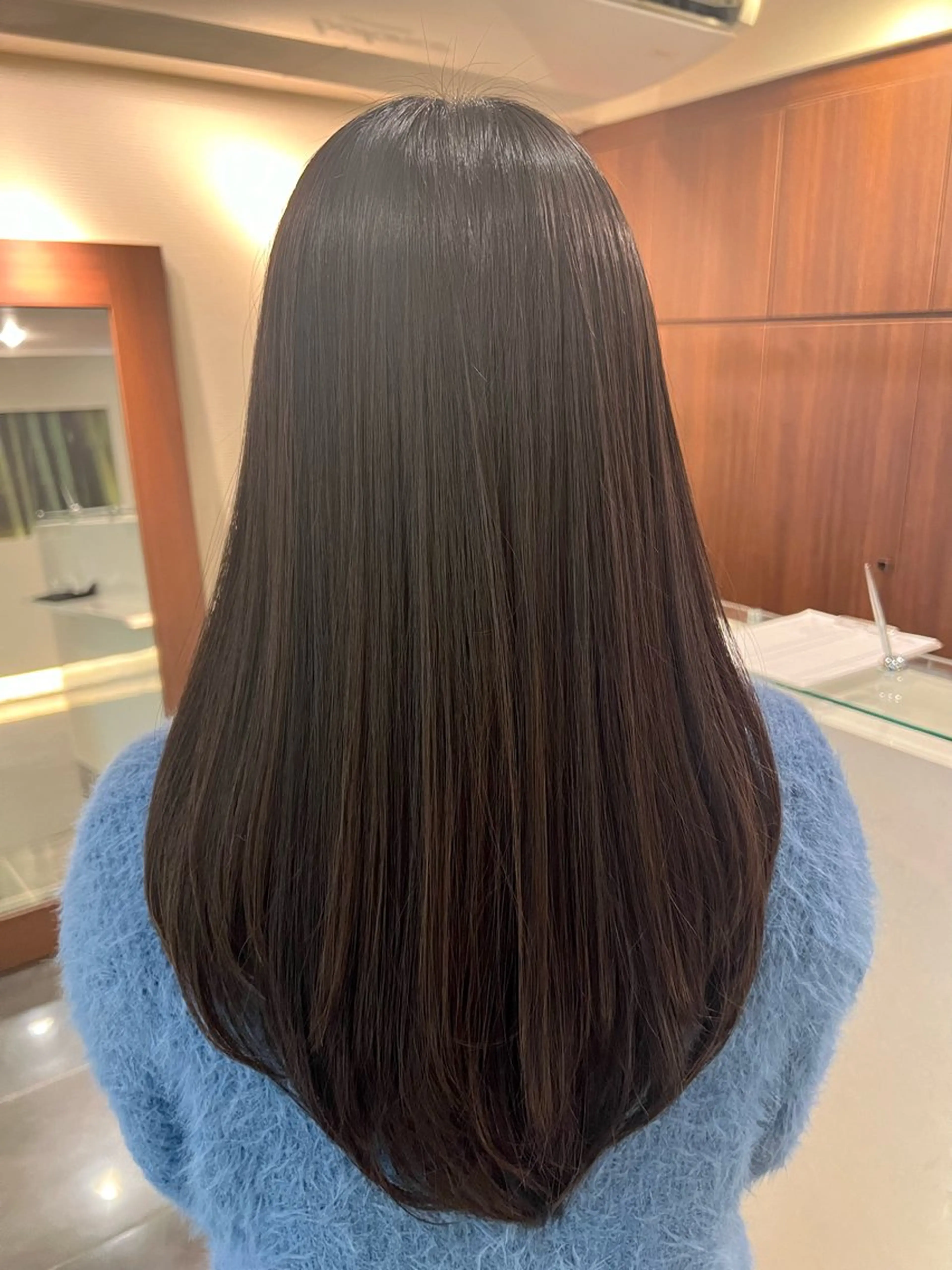 ロング 髪質改善 トリートメント 酸熱トリートメント カット トリートメント チーフデザイナー 木部のヘアスタイル