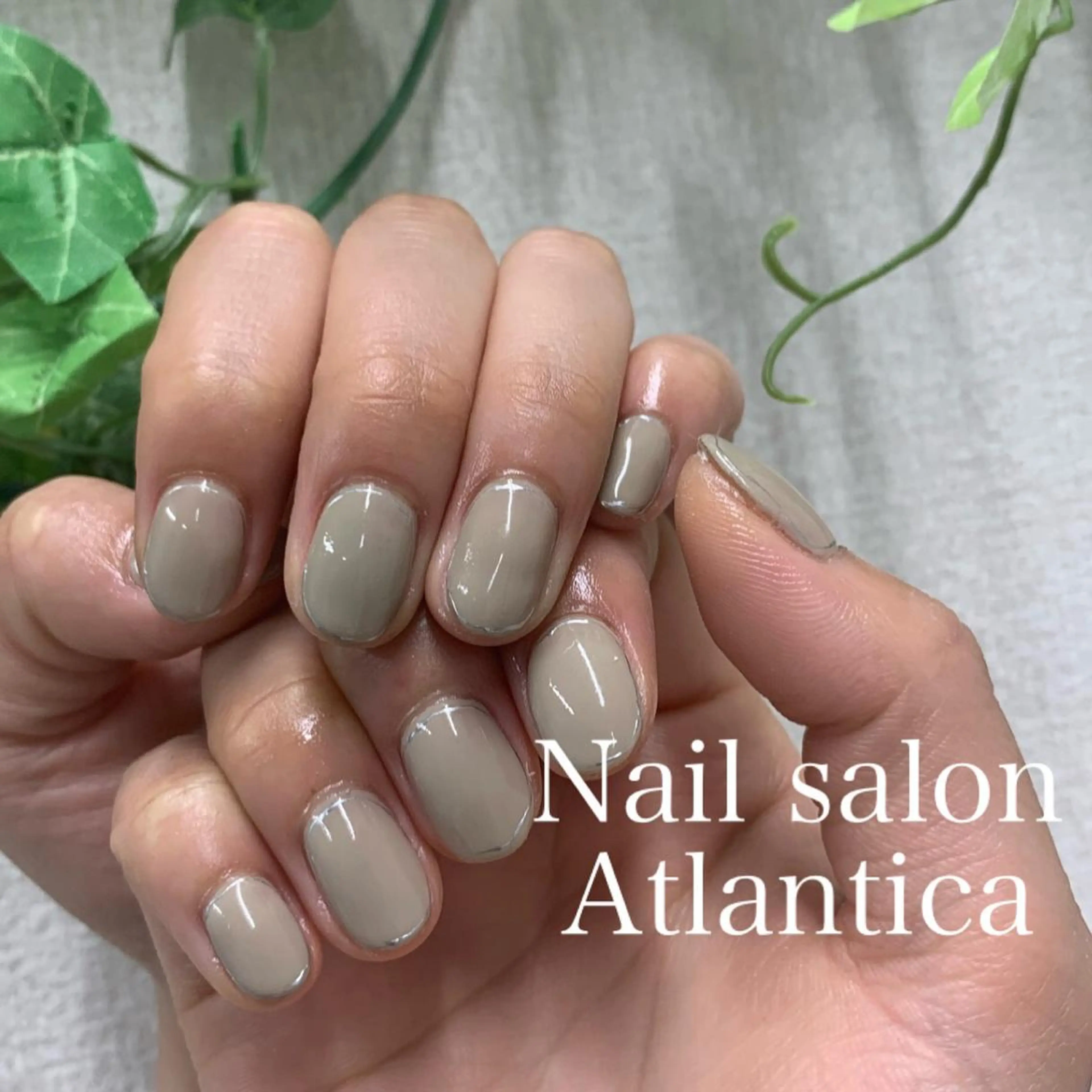 ネイル ワンカラーネイル ハンドネイル Nail salon ✩ ｱﾄﾗﾝﾃｨｶのネイルデザイン