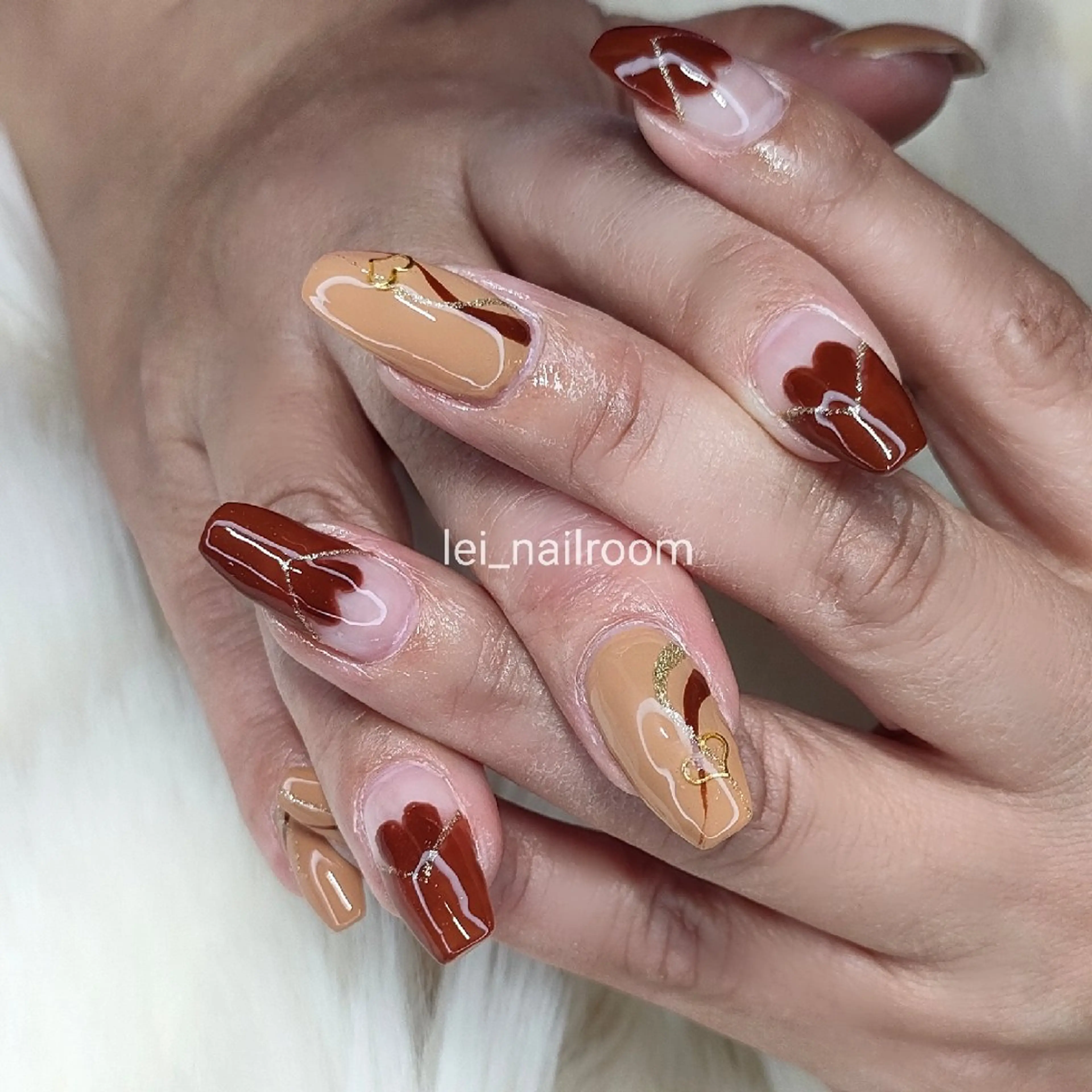 ネイル バレンタイン lei🌼 nailroomのネイルデザイン