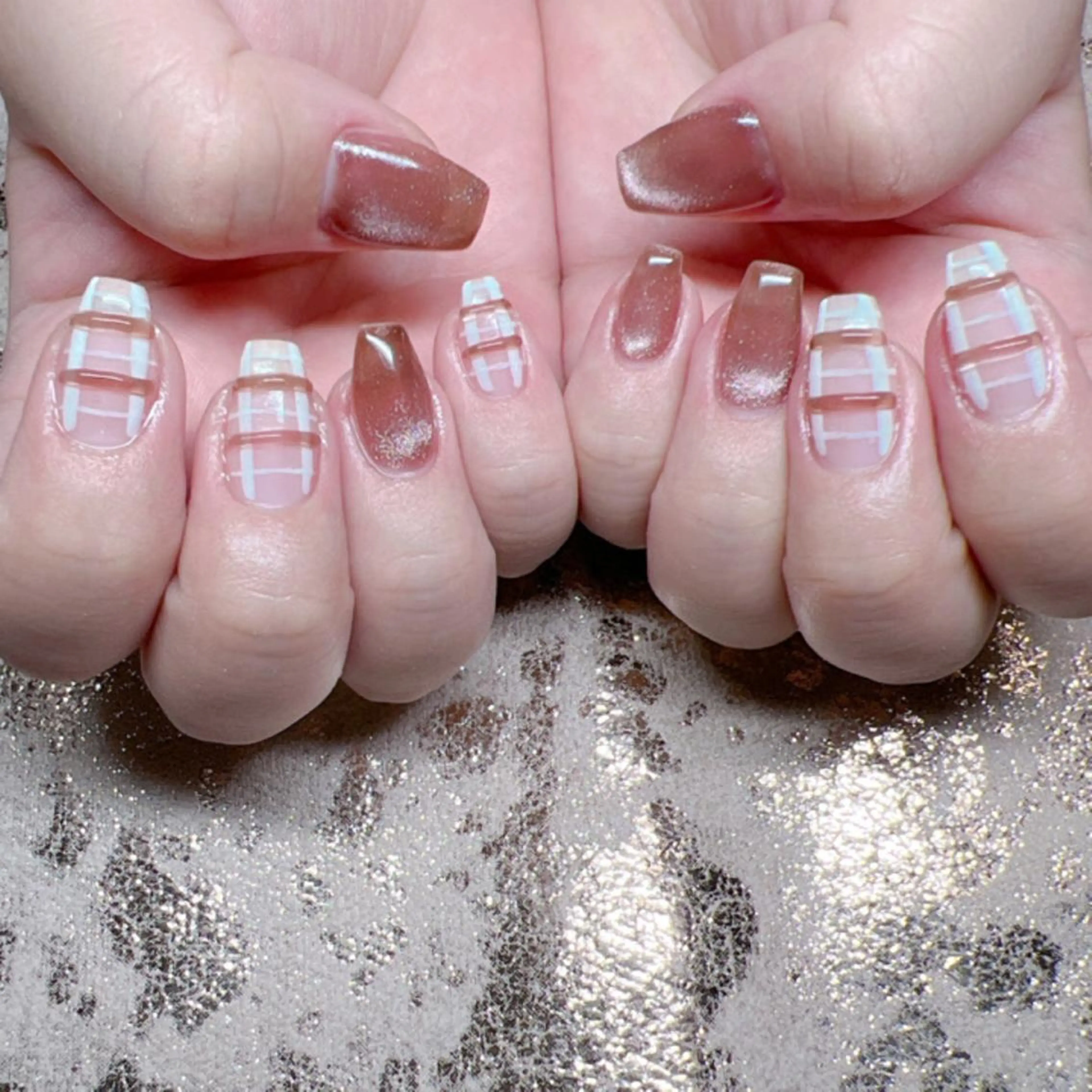 ネイル マグネットネイル DollyGirl KYOKOのネイルデザイン