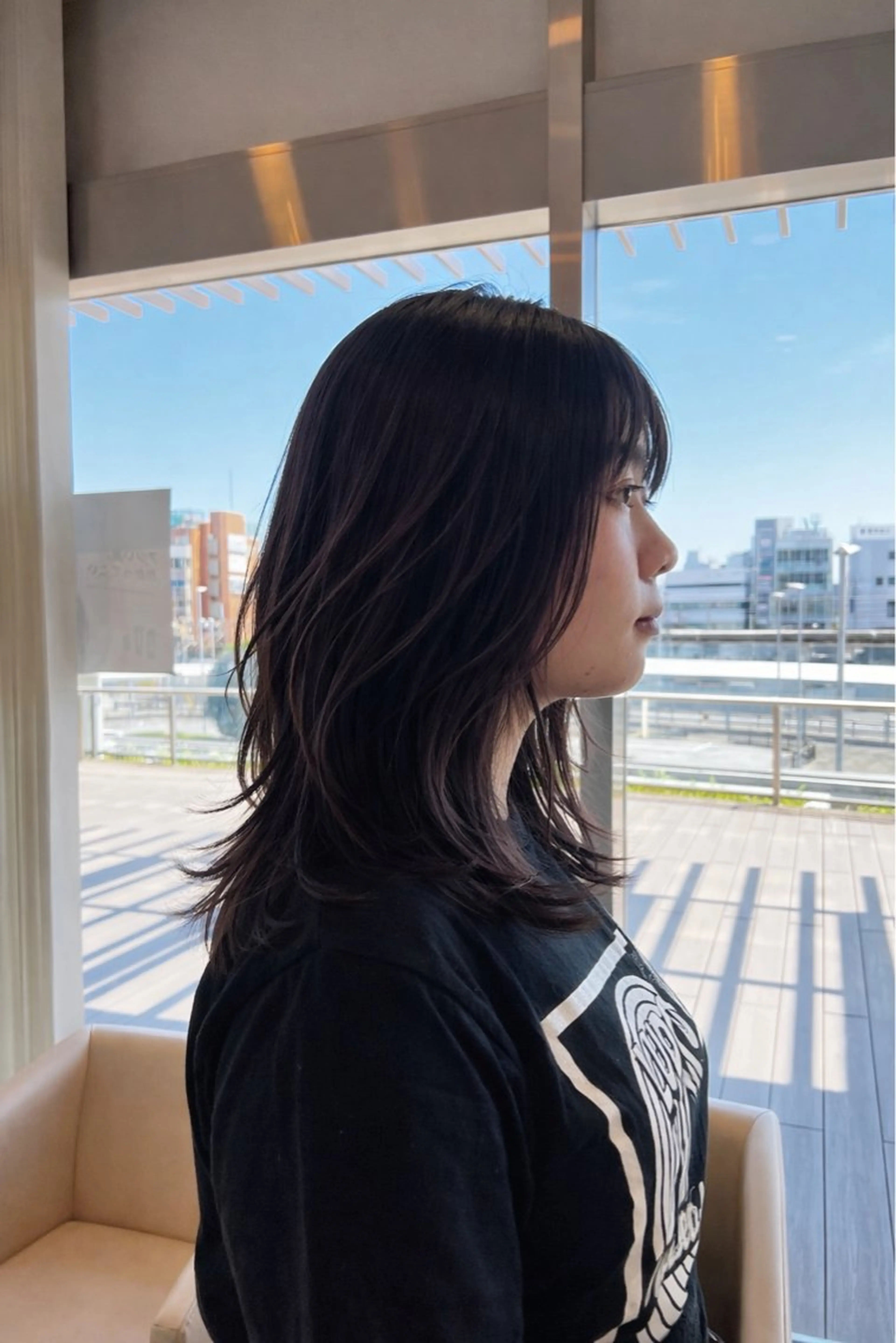 セミロング 金子 直樹のヘアスタイル