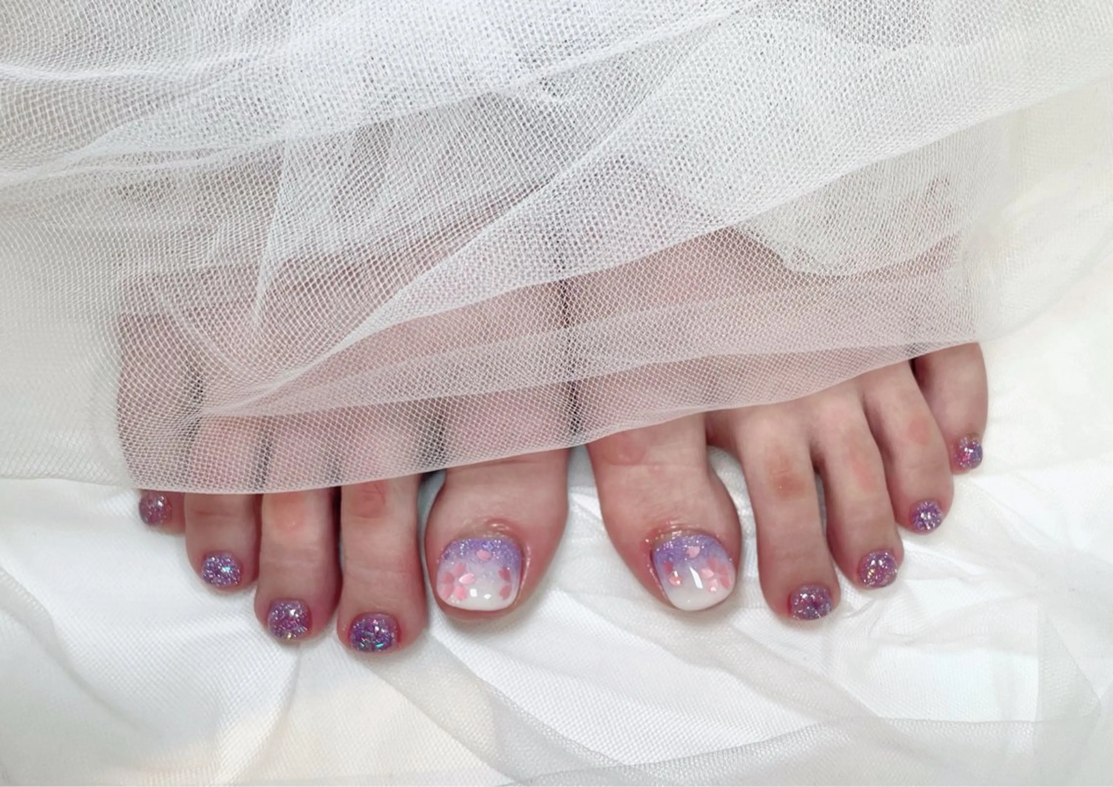 ネイル アートネイル フットネイル ワンカラーネイル 【新宿】Nail Yamazakiのネイルデザイン