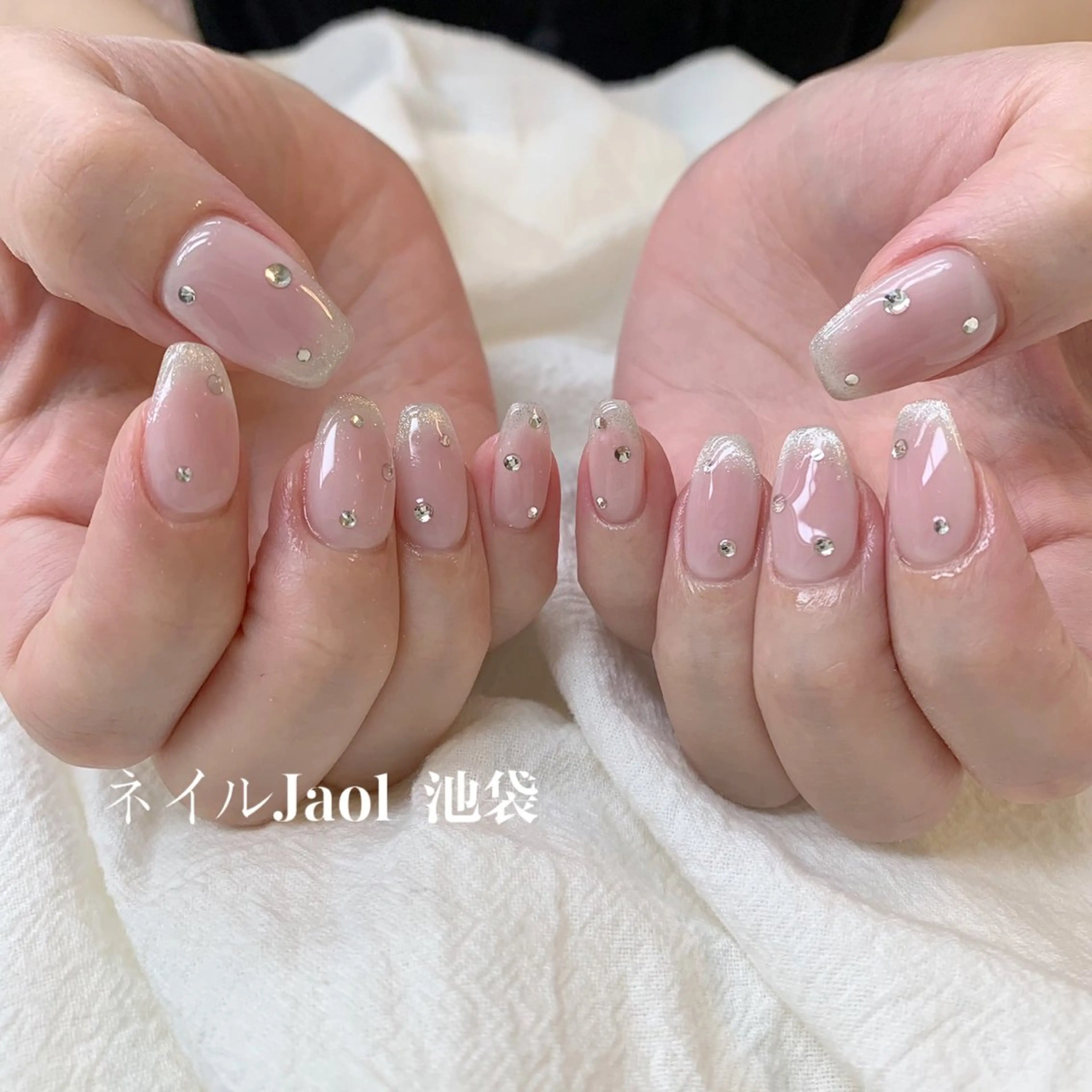 ミディアム ハンドネイル nail jaol池袋店所属・ネイルJaol 池袋のネイルデザイン
