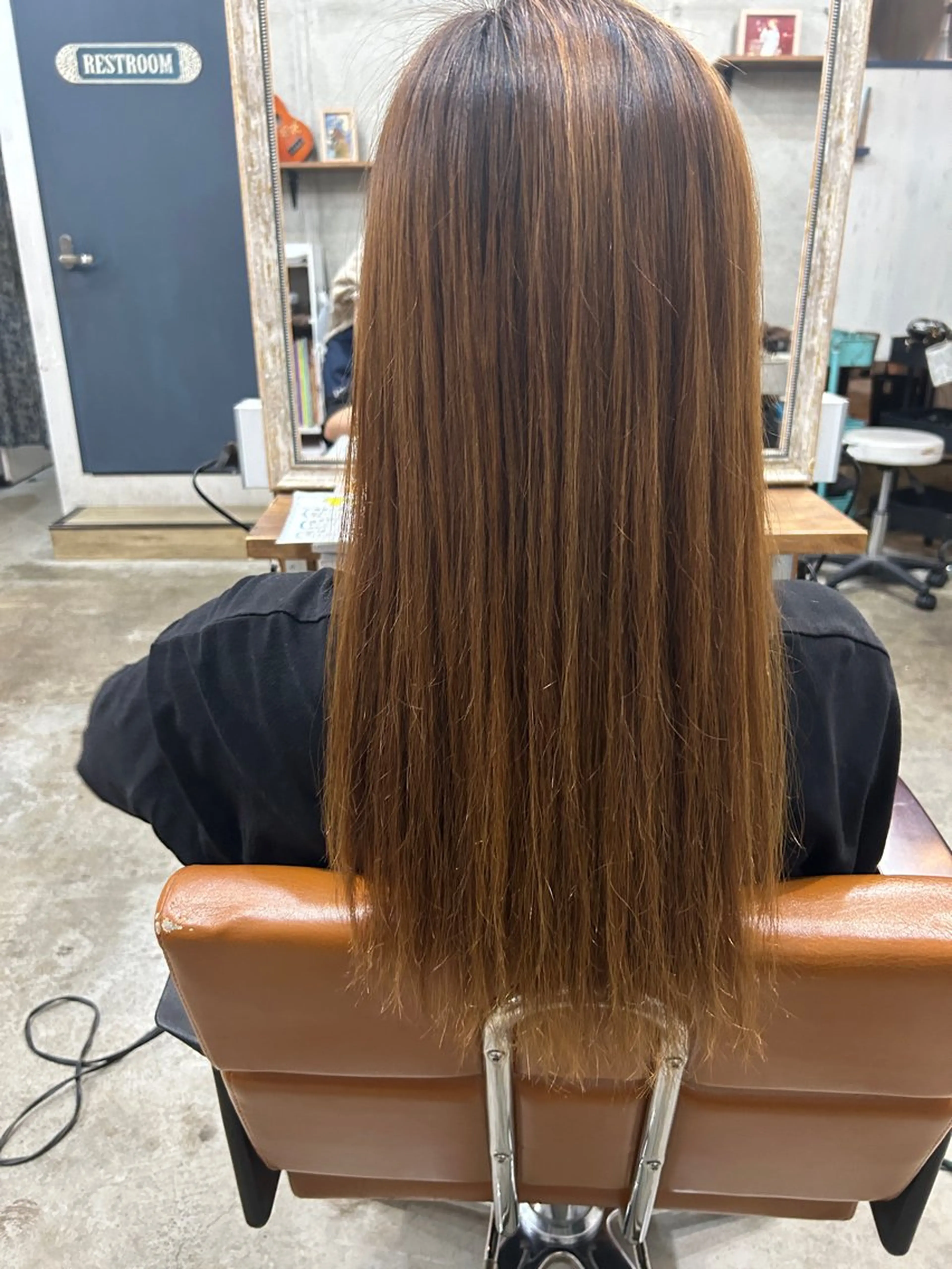 カット 縮毛矯正 Yukino/ 透明カラー🫧のヘアスタイル