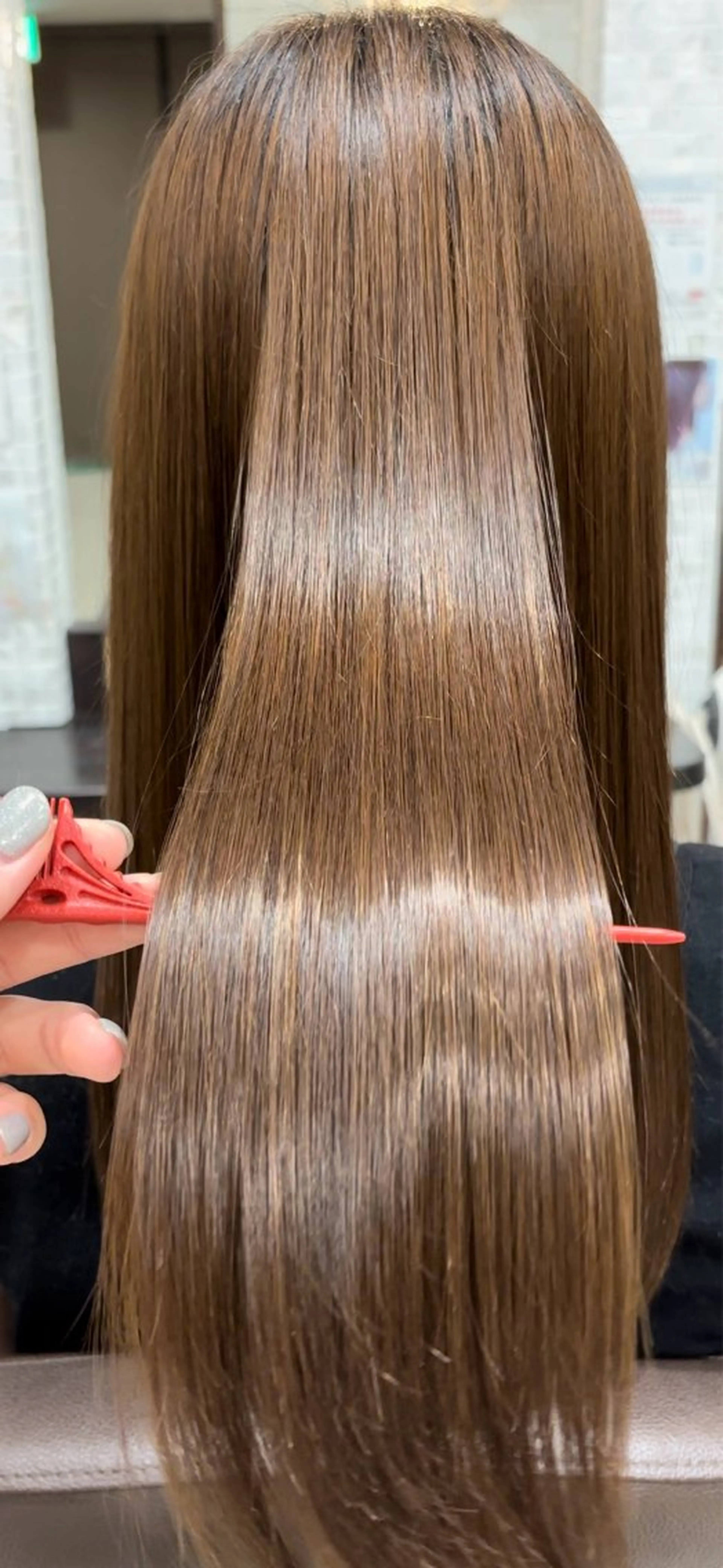 ミディアム 縮毛矯正 トリートメント TELAHAIR/ Ryutoのヘアスタイル