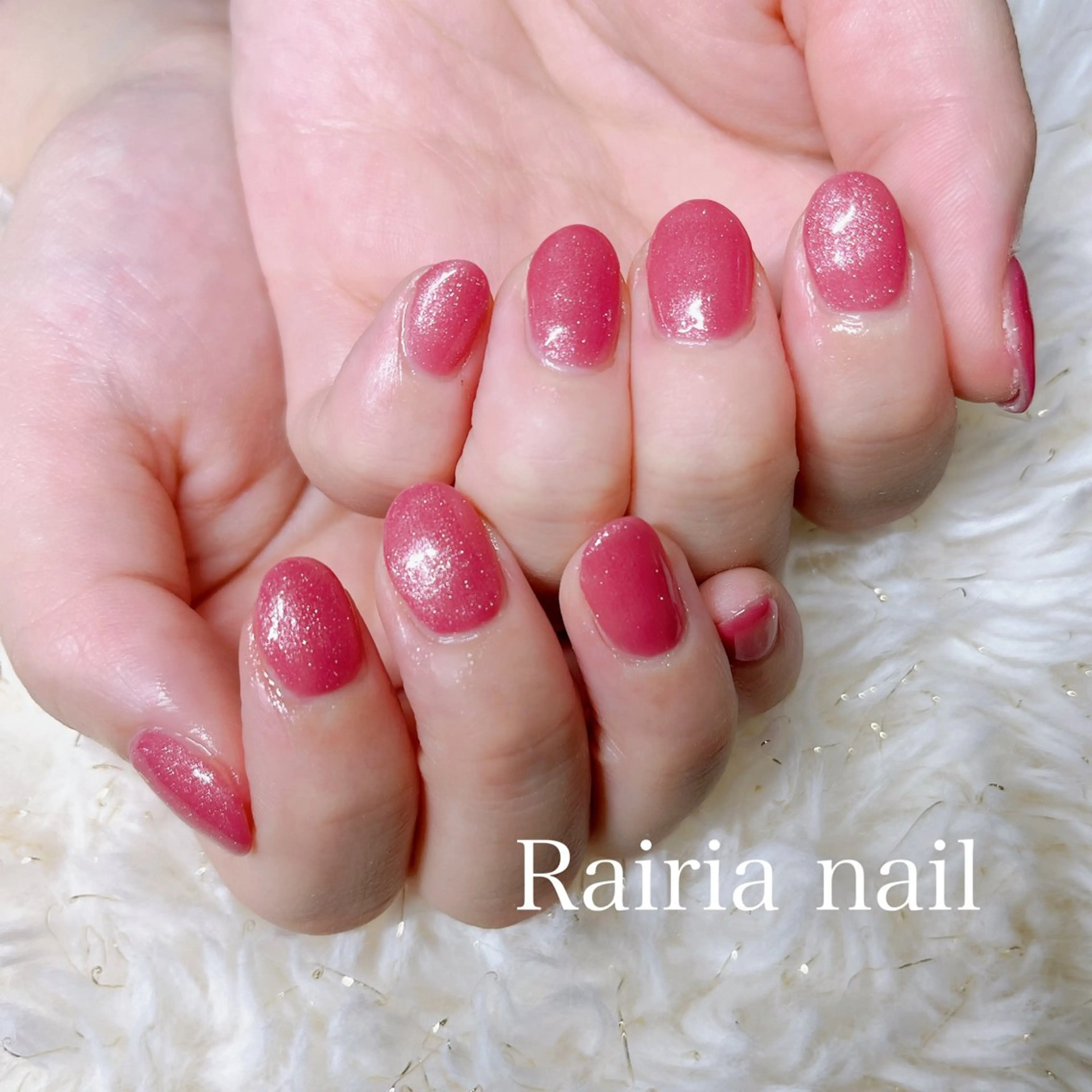 ネイル ワンカラーネイル Rairianail sayumiのネイルデザイン