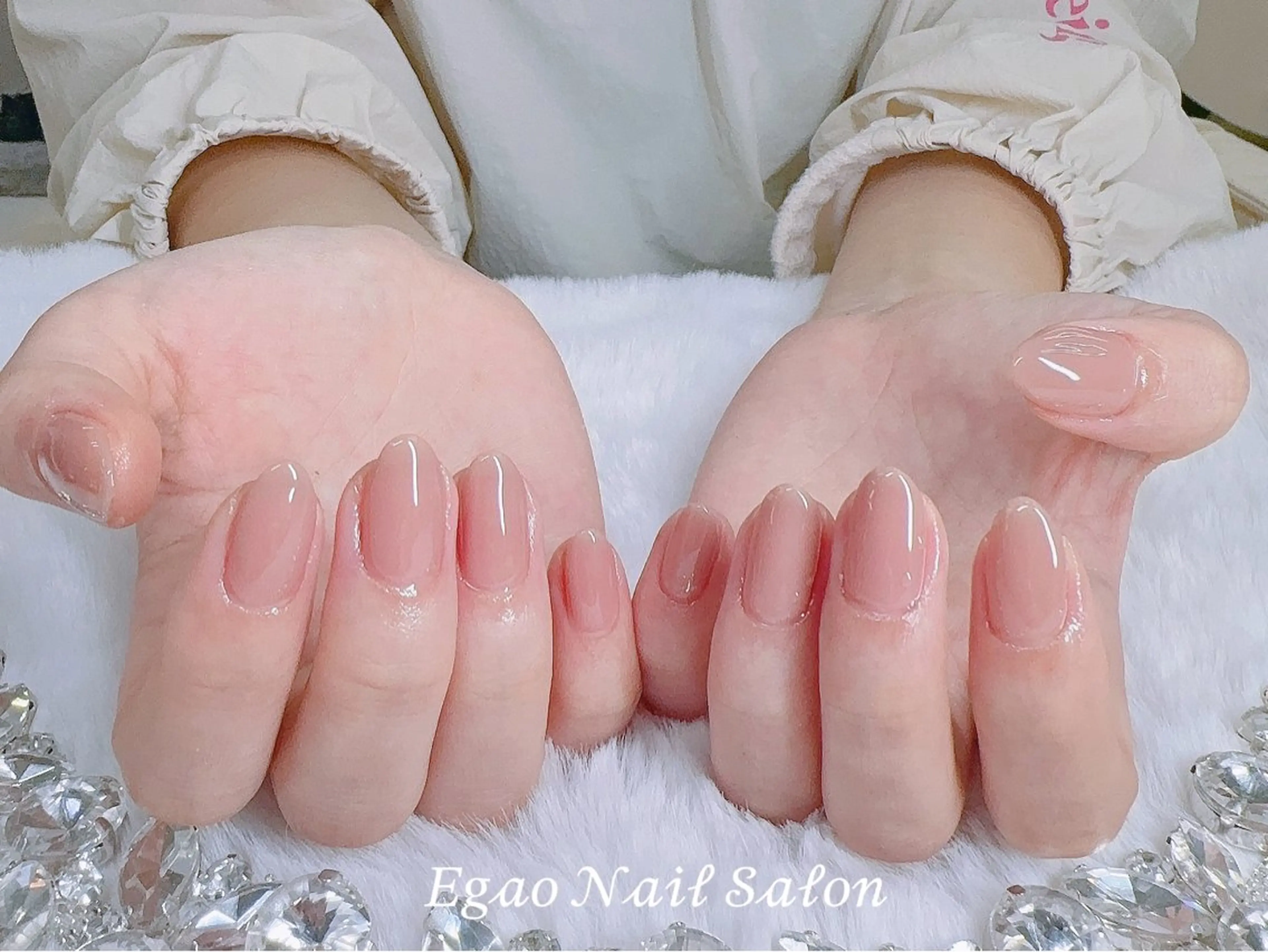 ネイル アートネイル フットネイル フレンチネイル ジェルネイル グラデーション ハンドネイル Egao Nail錦糸町店のネイルデザイン