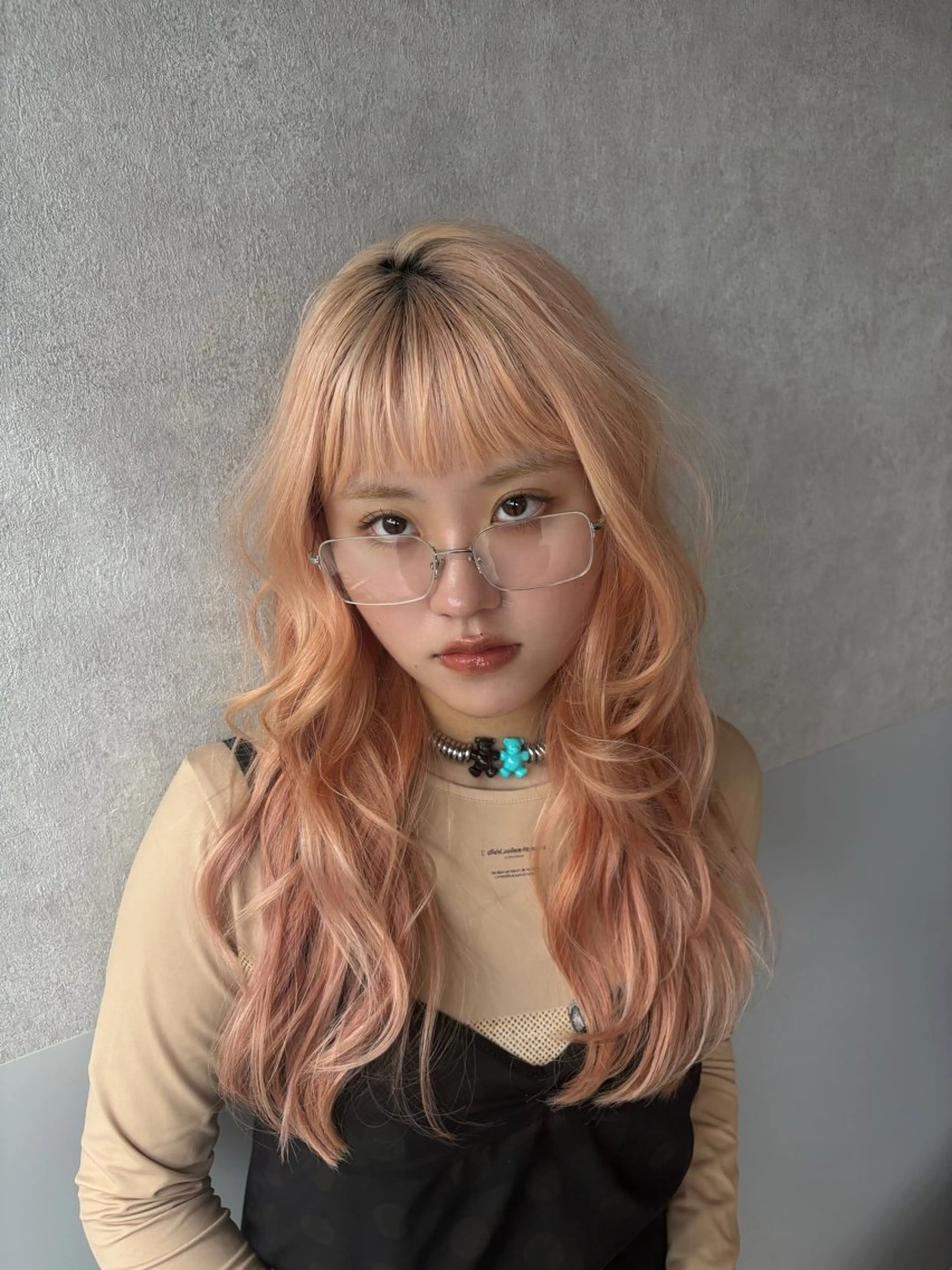 ロング ハッシュカット ハイレイヤー 韓国風ヘア レイヤーカット Yuta✂︎ 韓国レイヤー🪽のヘアスタイル