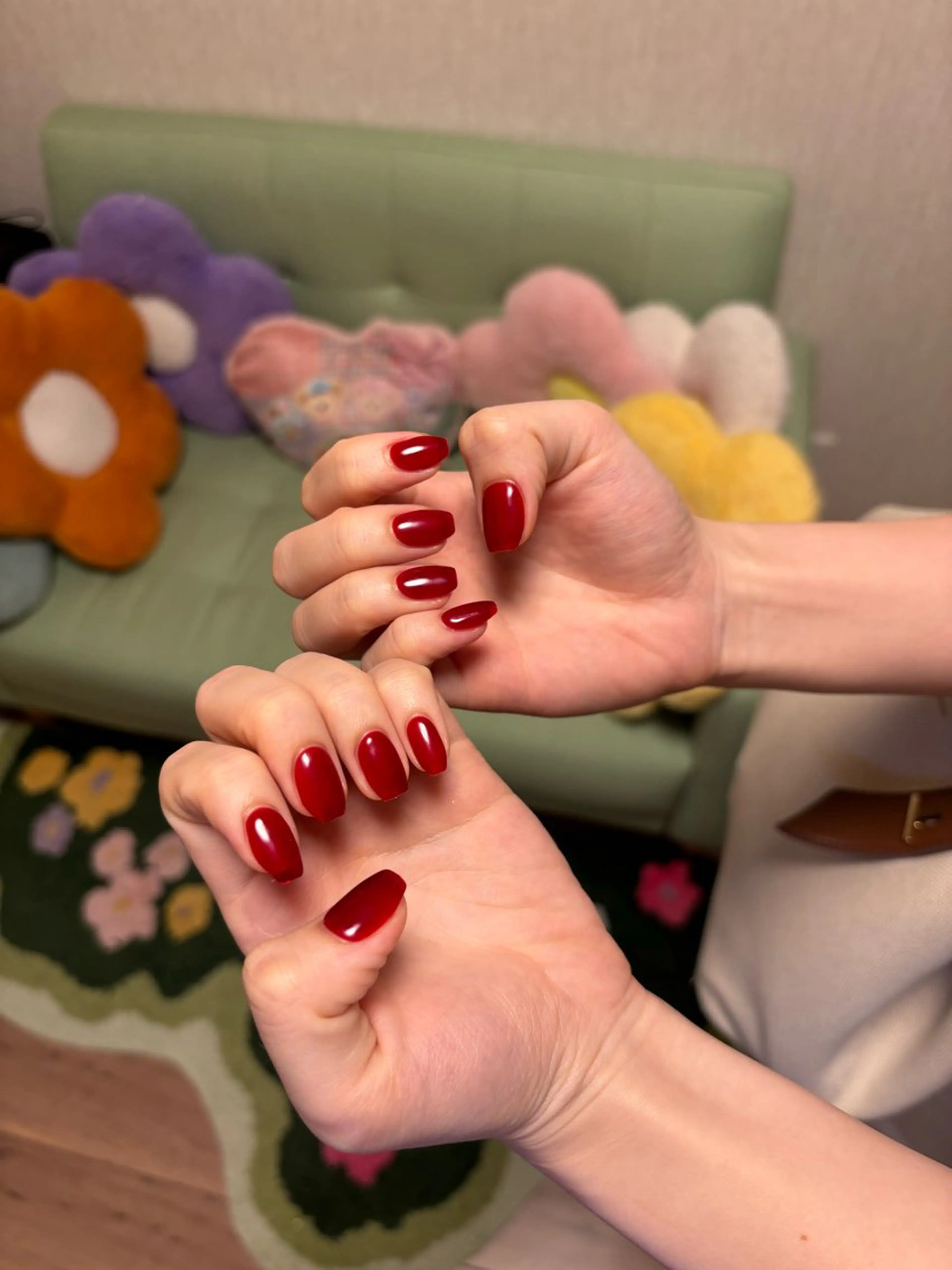 ネイル ワンカラーネイル 京 美人のネイルデザイン