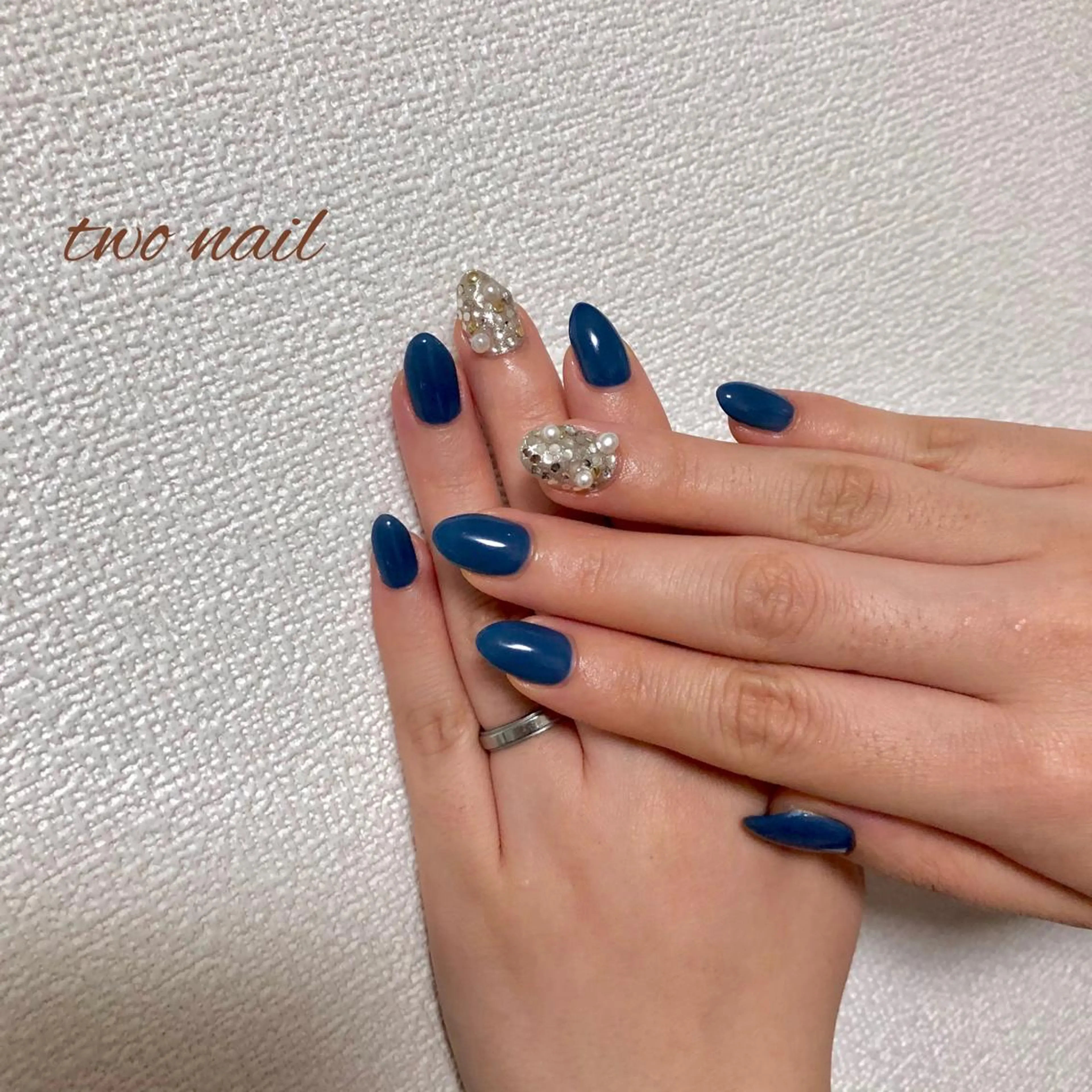 ネイル アートネイル フットネイル ハート ニュアンスネイル two nailのネイルデザイン