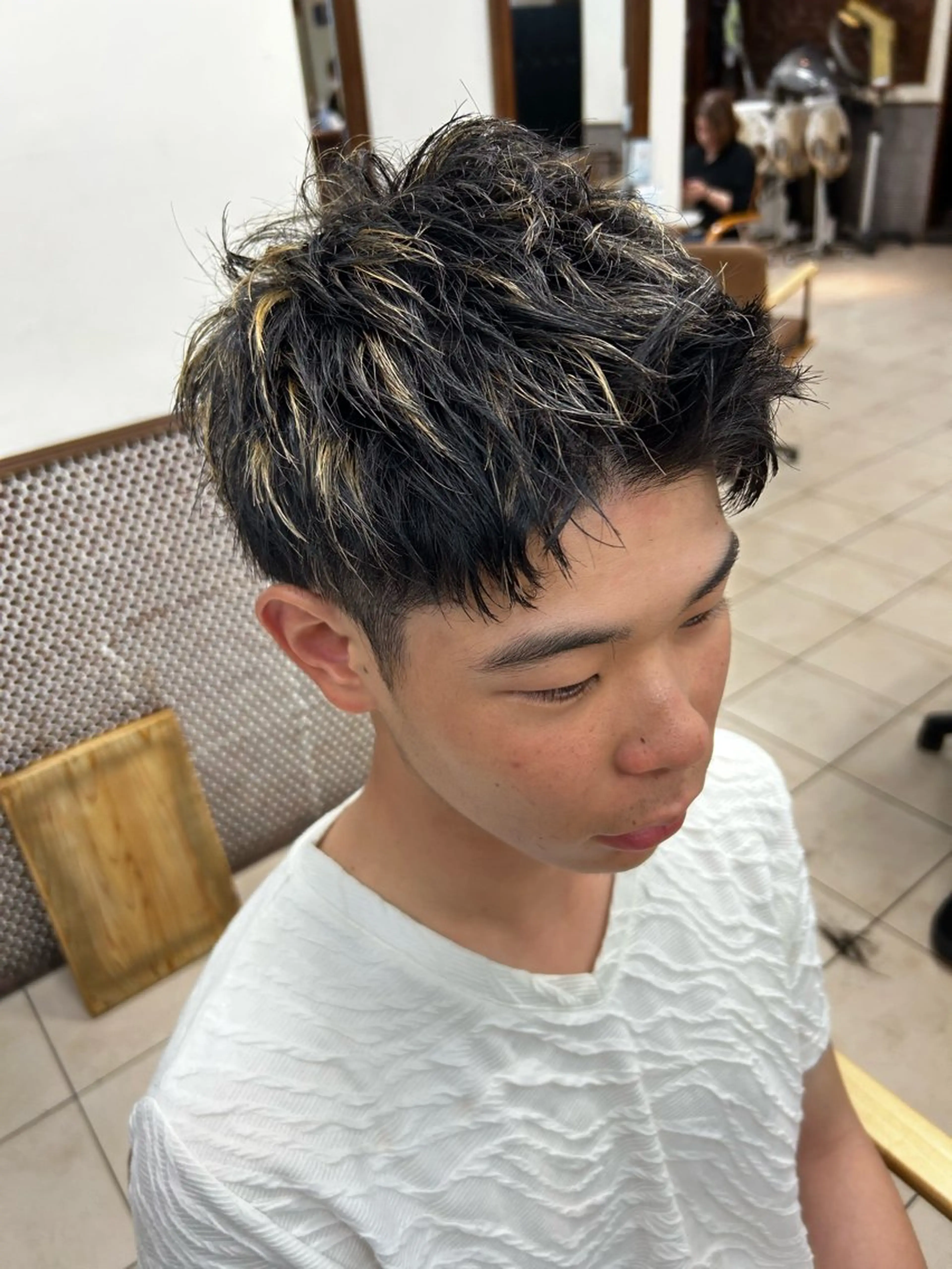 メンズ カット ヘアカラー メンズ特化/カット: パーマ🔥REO🔥のヘアスタイル